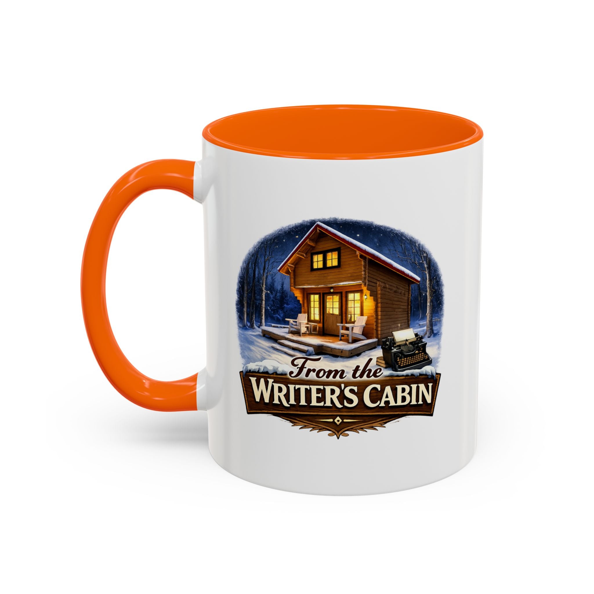 From The Writer's Cabin Coffee Mug (11, 15oz)