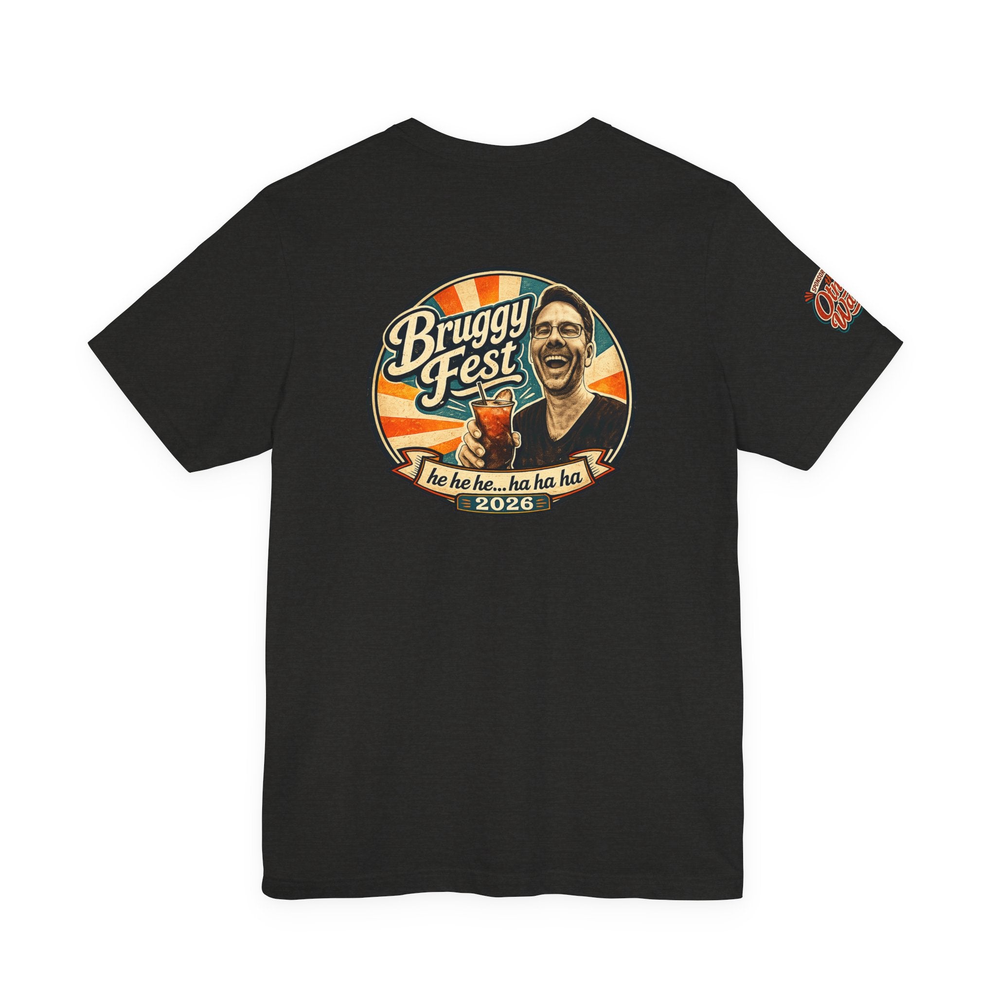 Bruggy Fest Tee — 2026 Retro Festival T‑Shirt with Photo Emblem