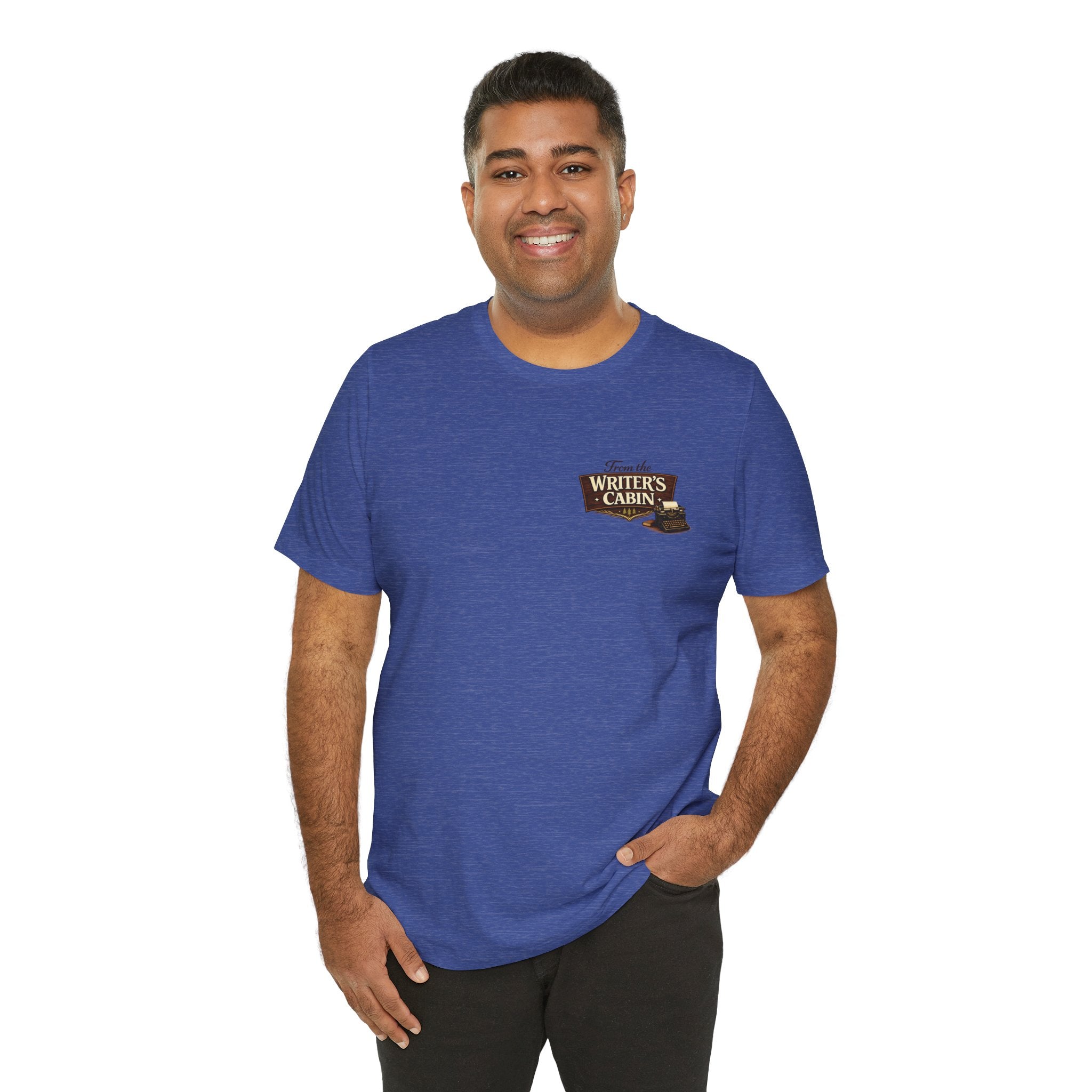 From The Writer's Cabin Chest Logo T-Shirt