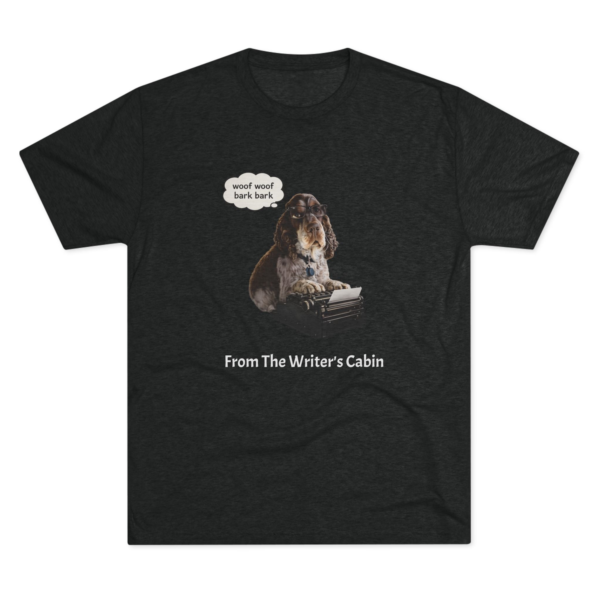Georgie the Typist - From The Writer's Cabin Soft Tee
