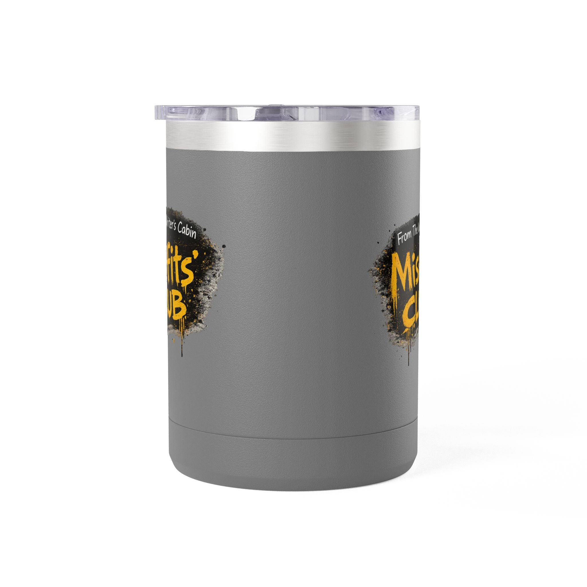 Misfits' Club 15oz Tumbler Mug — 'From The Writer's Cabin' Insulated Coffee Cup