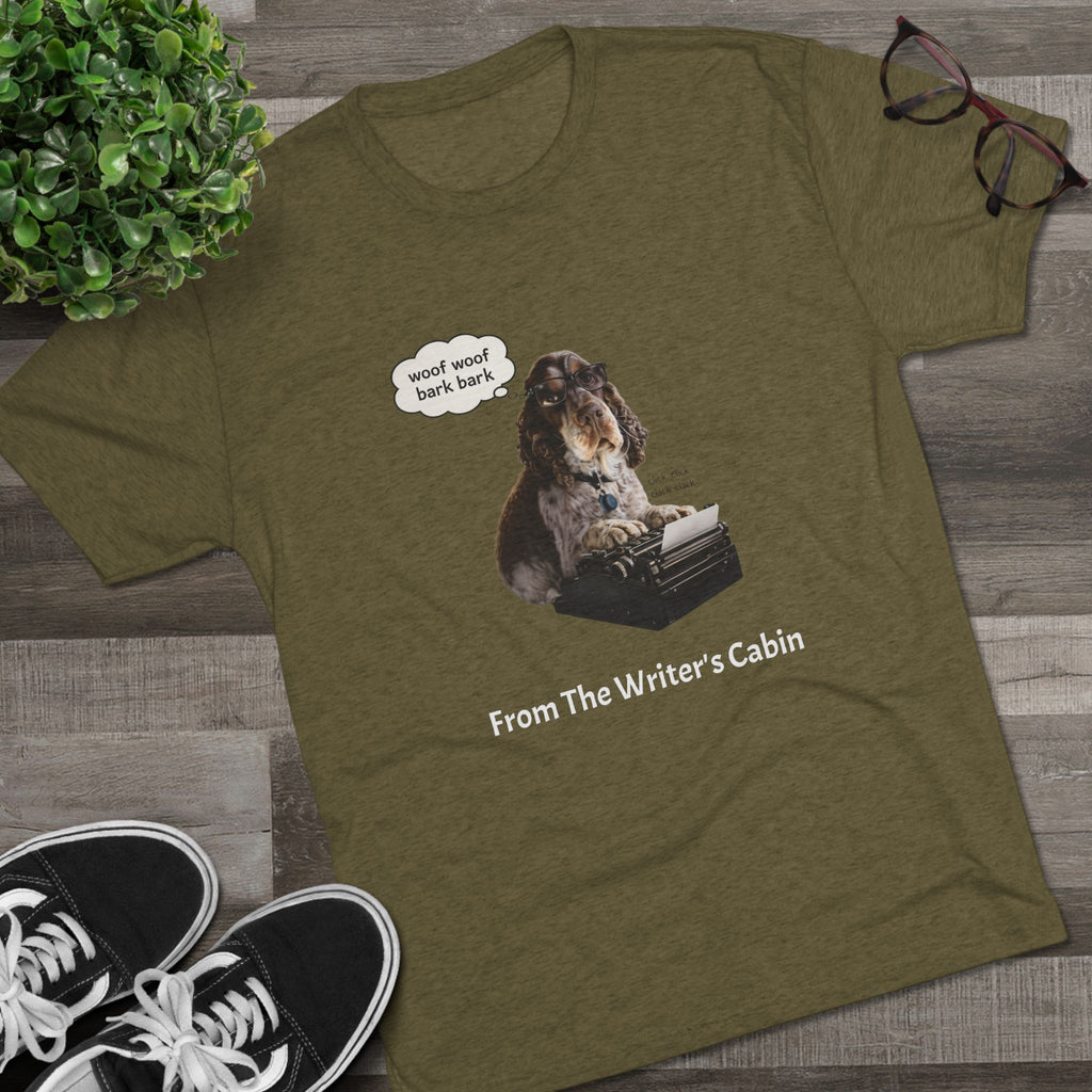 Georgie the Typist - From The Writer's Cabin Soft Tee
