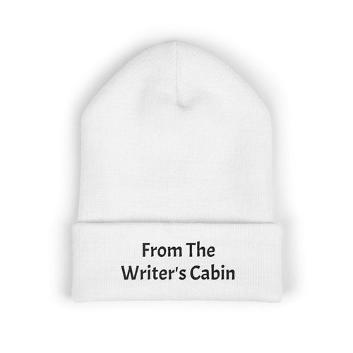 Embroidered From The Writer's Cabin Beanie