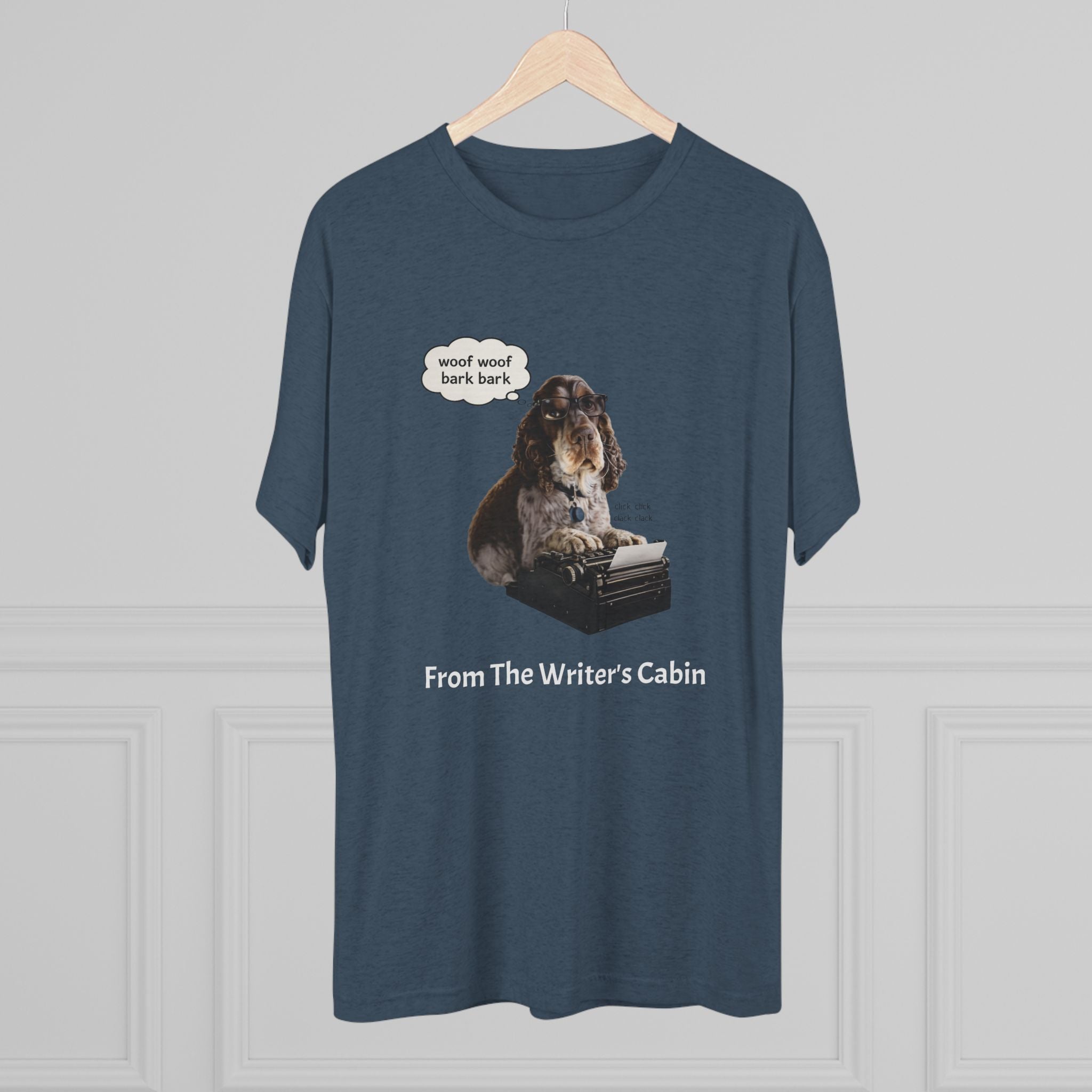 Georgie the Typist - From The Writer's Cabin Soft Tee