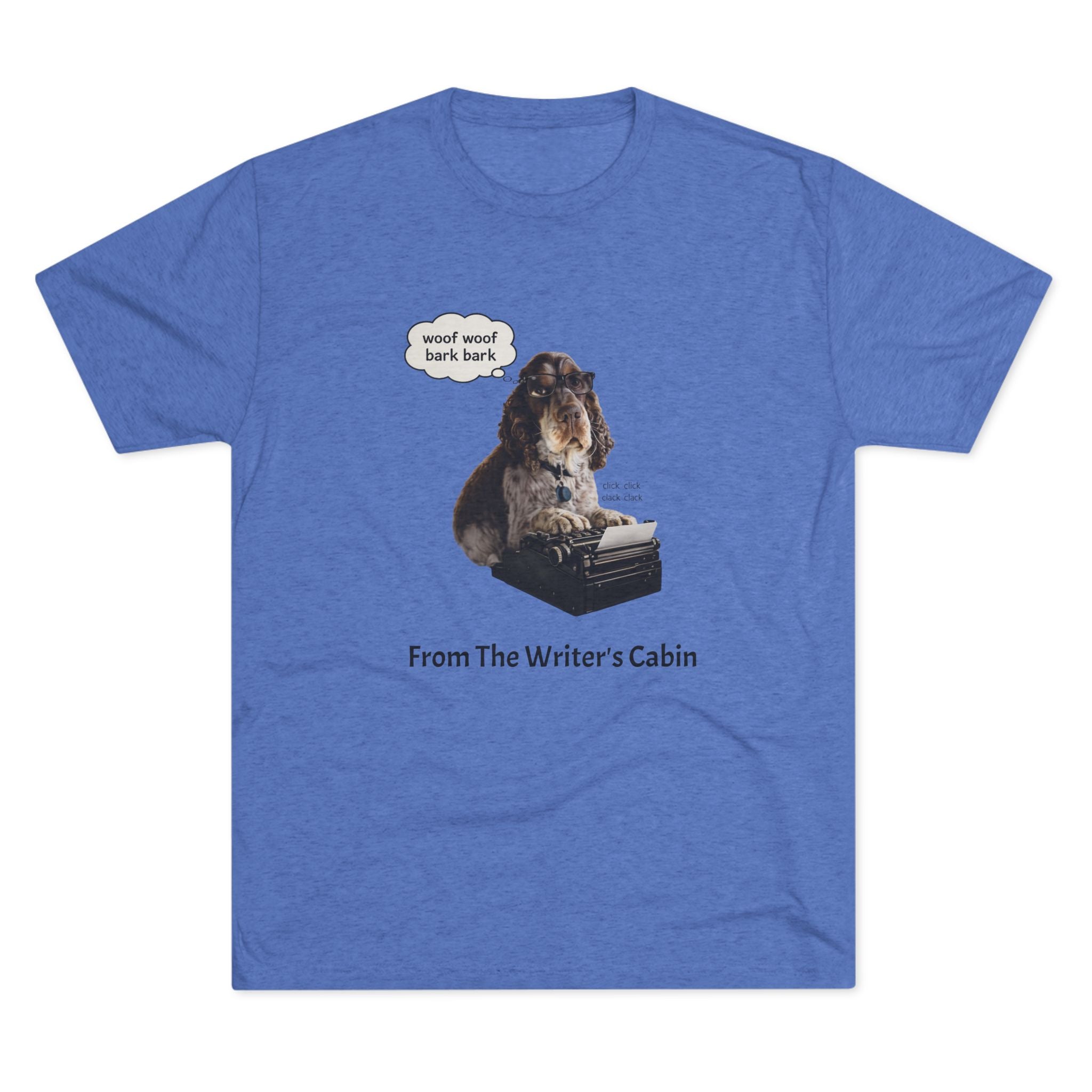 Georgie the Typist - From The Writer's Cabin Soft Tee