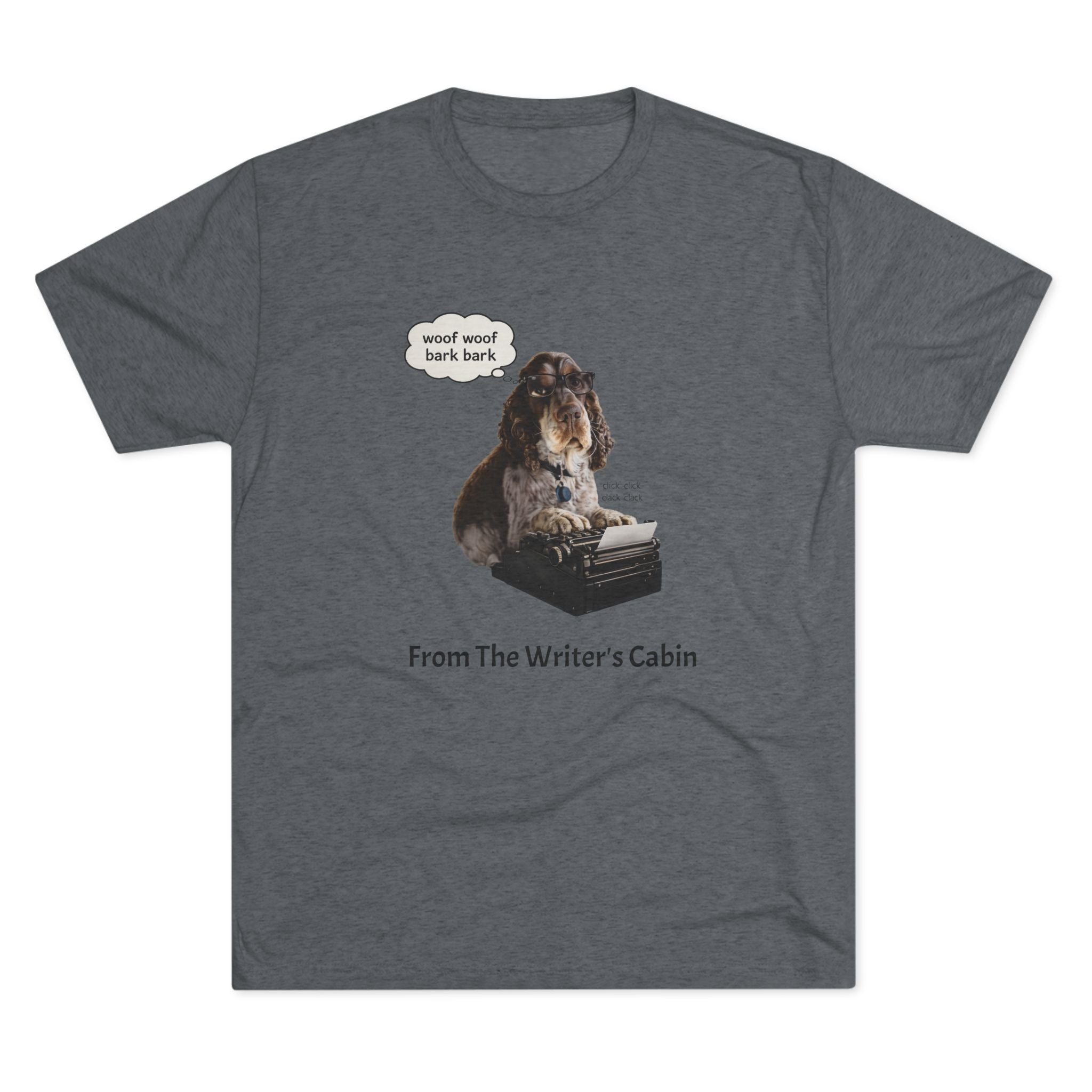 Georgie the Typist - From The Writer's Cabin Soft Tee