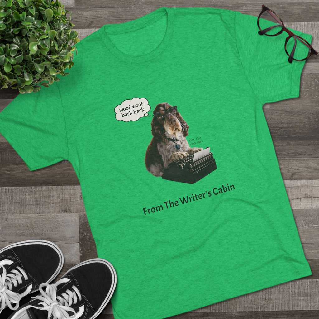 Georgie the Typist - From The Writer's Cabin Soft Tee
