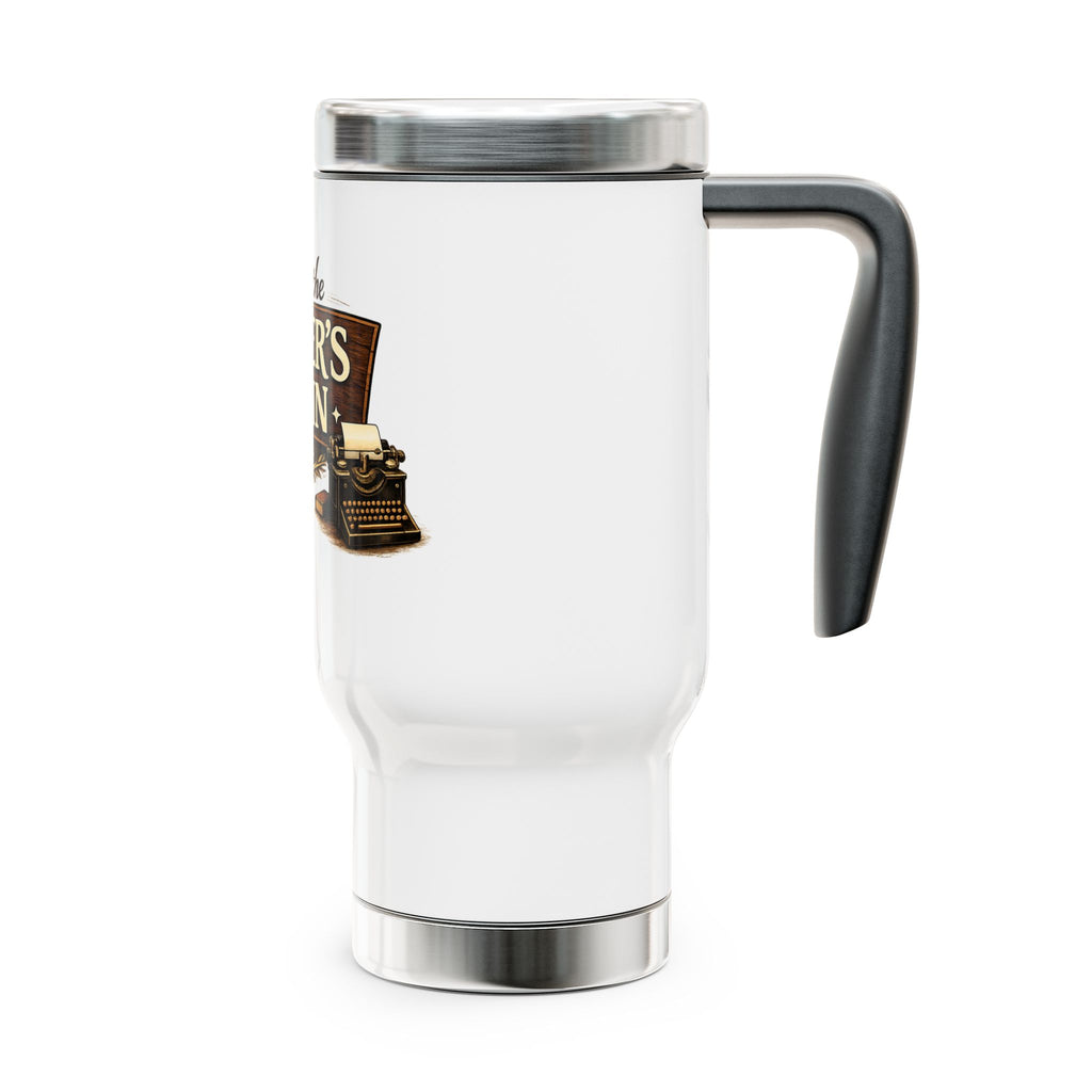 From the Writer's Cabin Travel Mug — 14oz Stainless Steel Insulated Coffee Tumbler