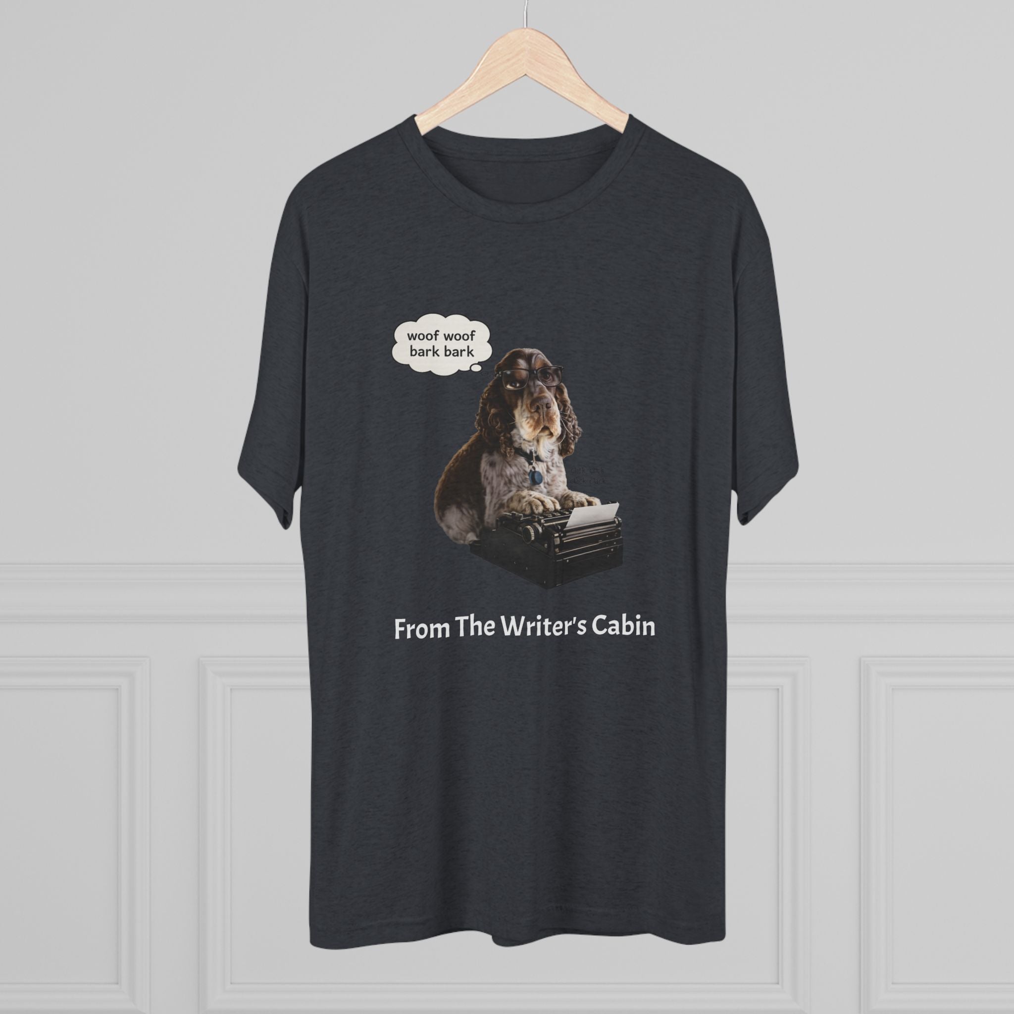 Georgie the Typist - From The Writer's Cabin Soft Tee