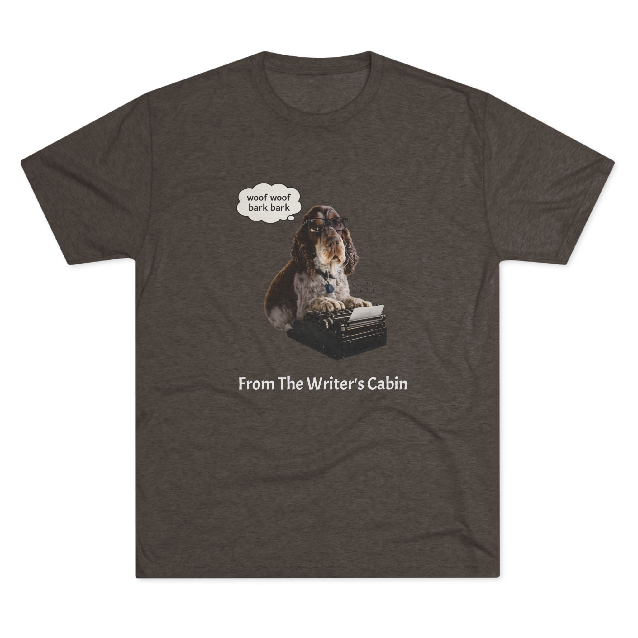 Georgie the Typist - From The Writer's Cabin Soft Tee
