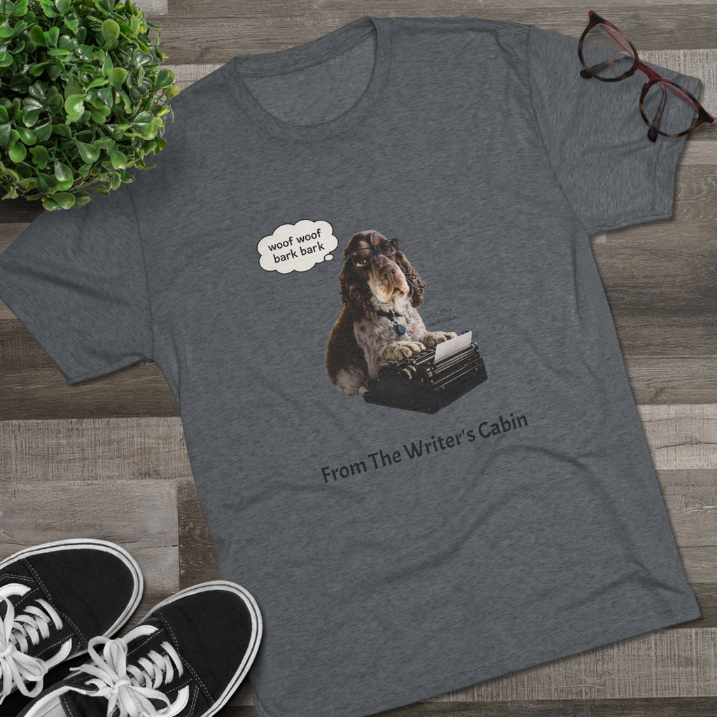 Georgie the Typist - From The Writer's Cabin Soft Tee
