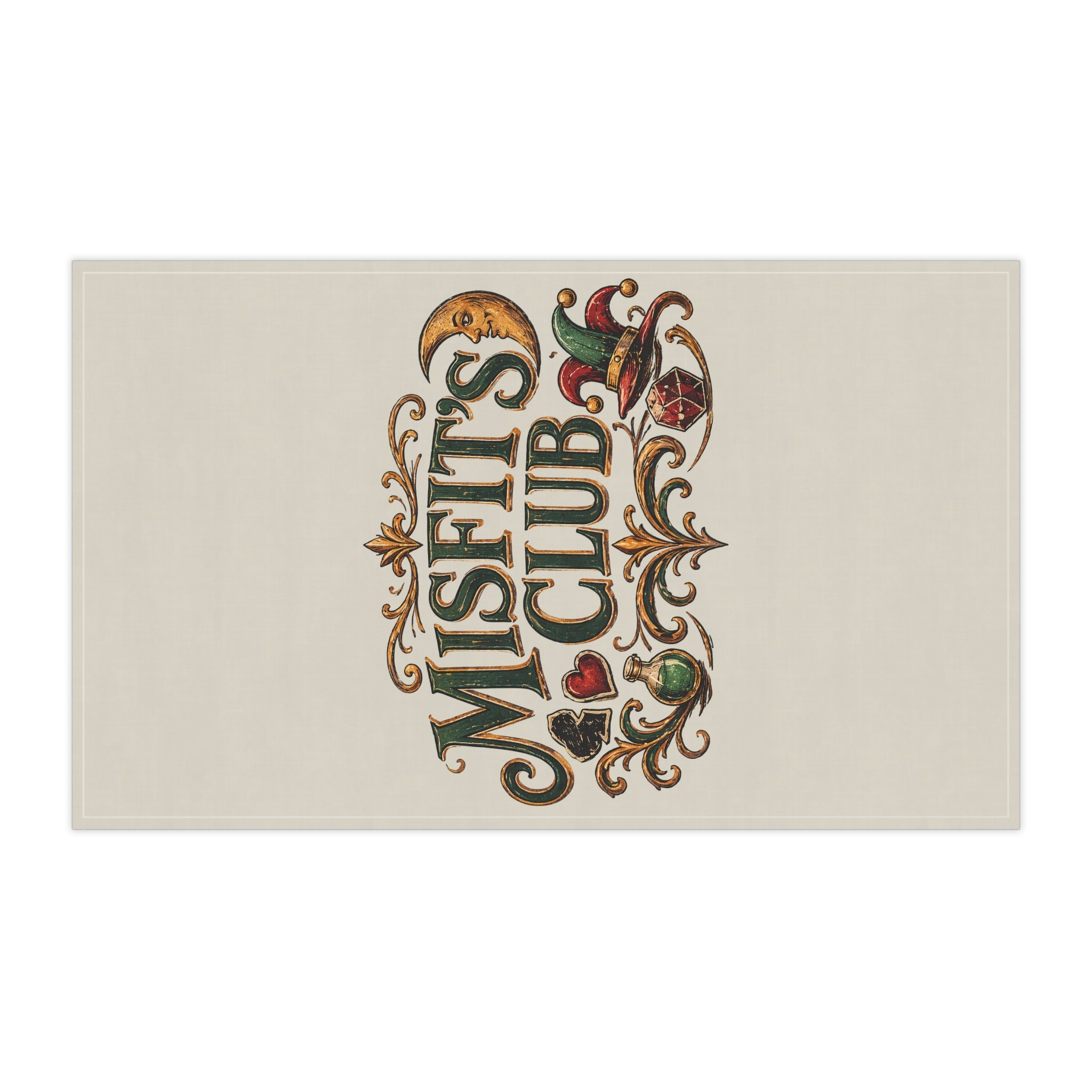 Misfit's Club Tea Towel