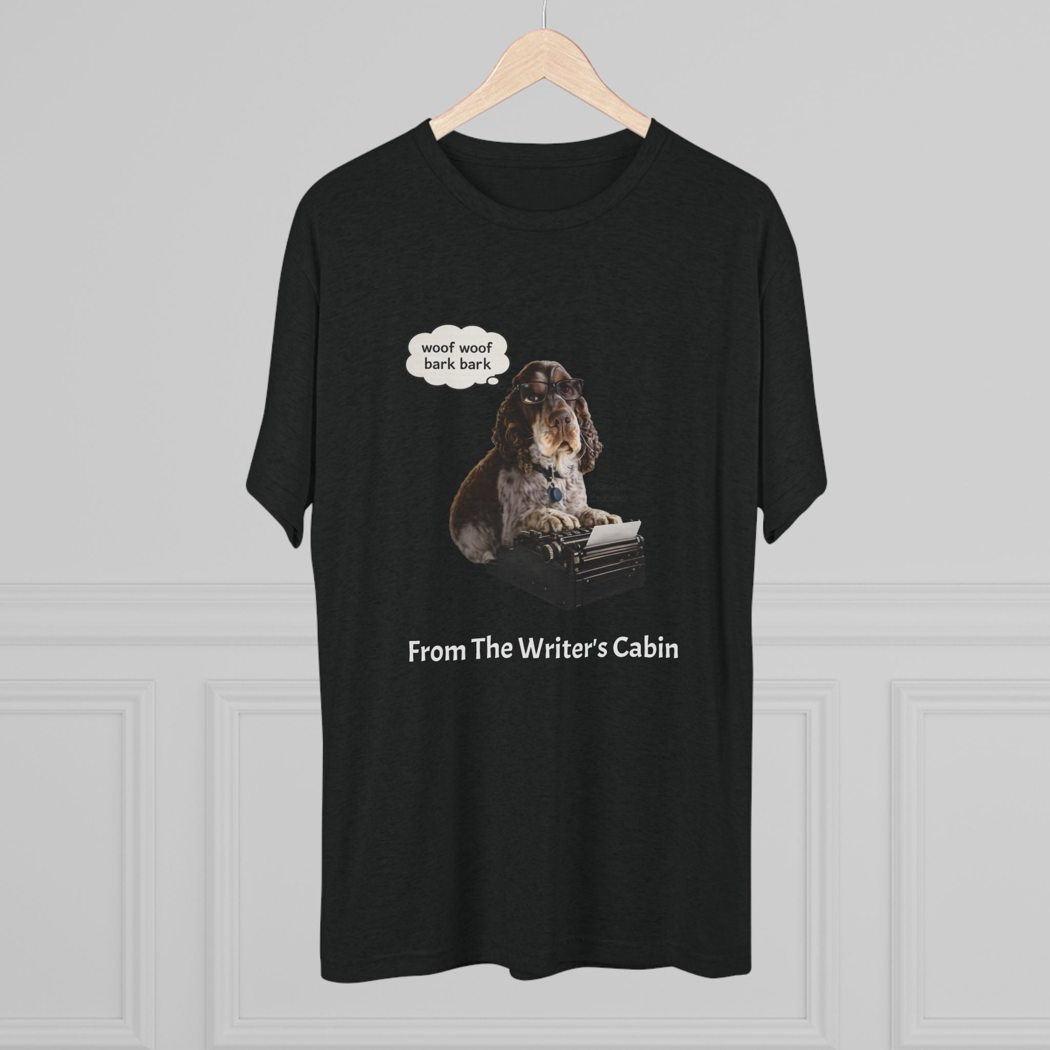 Georgie the Typist - From The Writer's Cabin Soft Tee