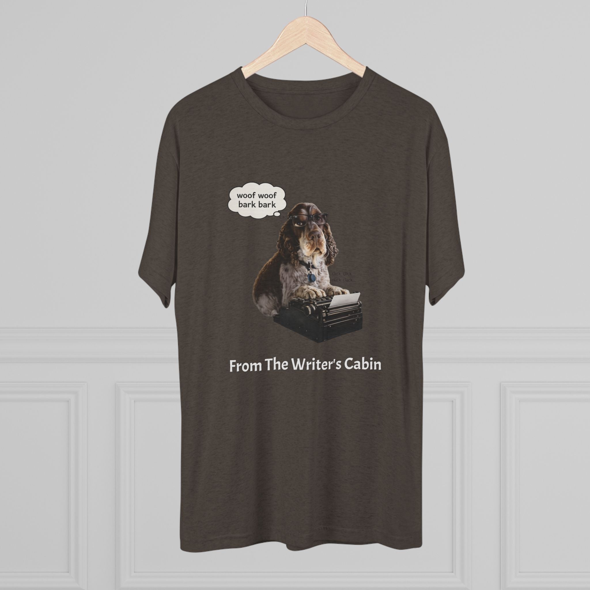 Georgie the Typist - From The Writer's Cabin Soft Tee