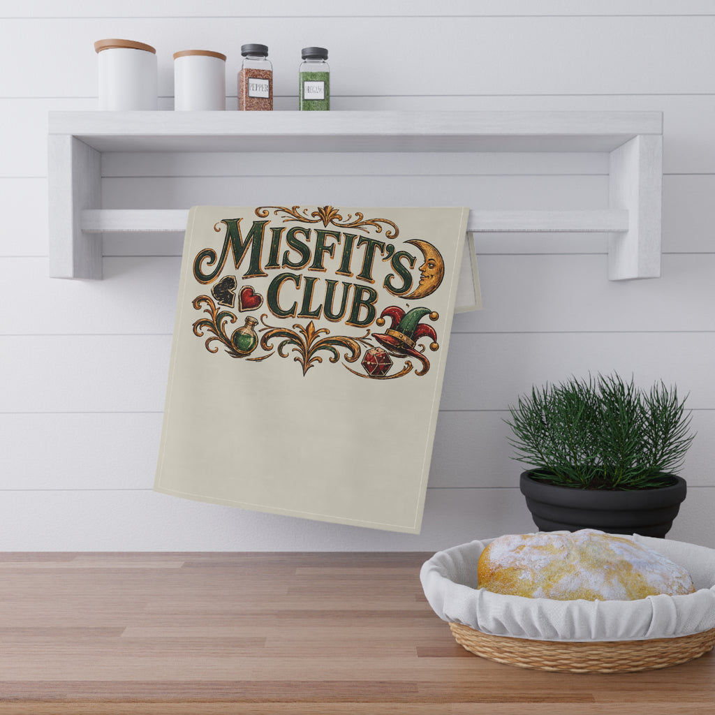 Misfit's Club Tea Towel