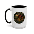 Virginia Backcountry Cabins Accent Coffee Mug — Rustic Cabin Coffee Cup (11/15oz)