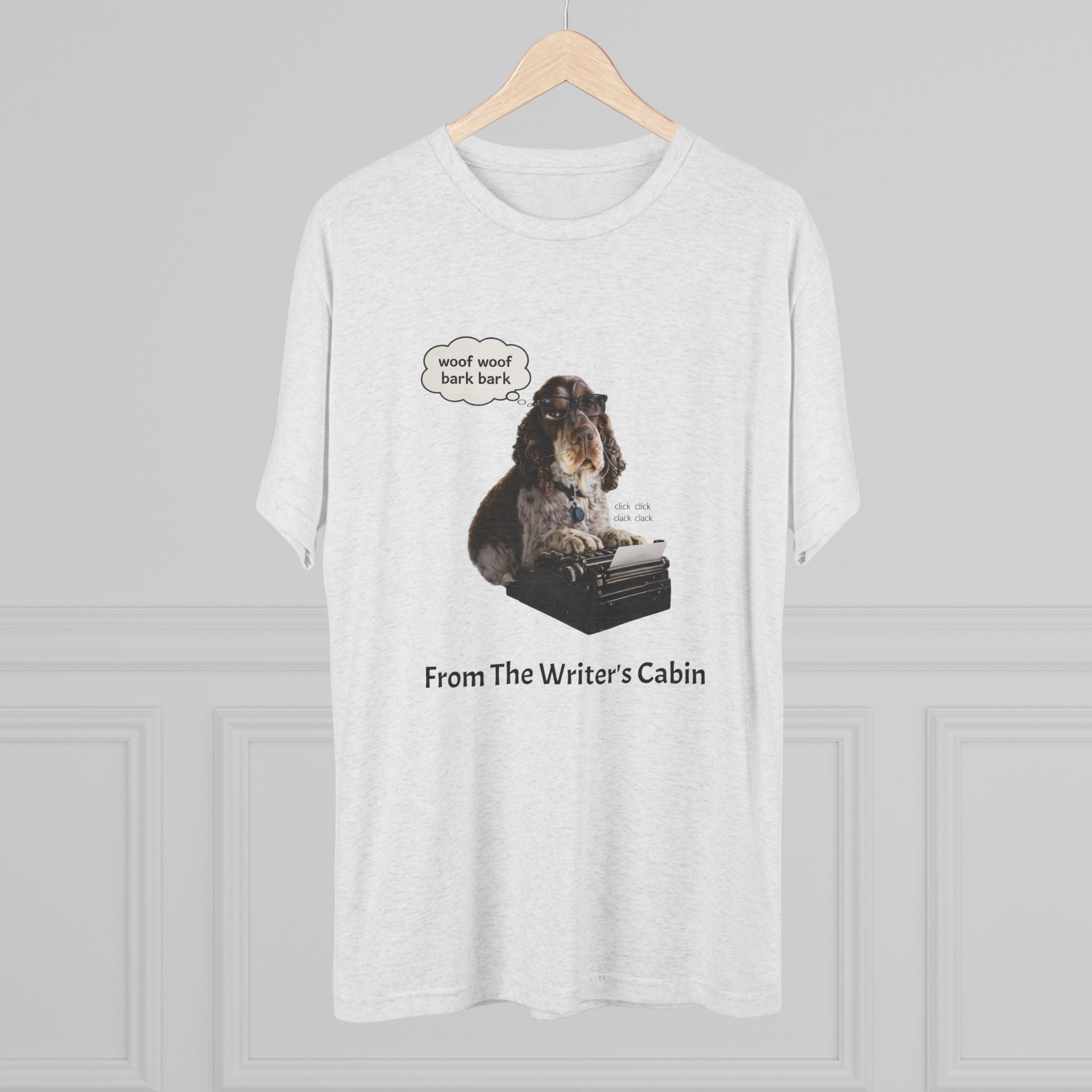 Georgie the Typist - From The Writer's Cabin Soft Tee