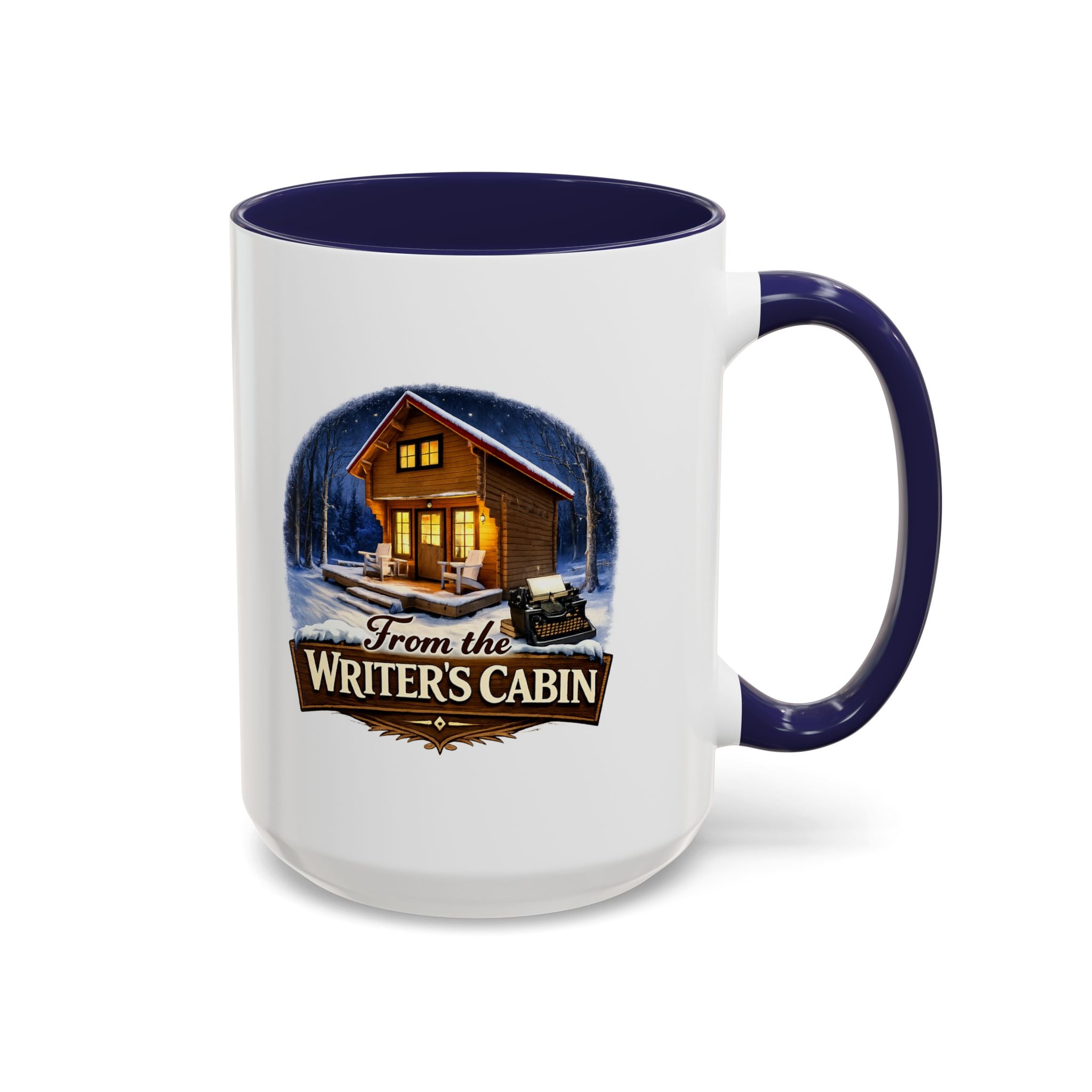 From The Writer's Cabin Coffee Mug (11, 15oz)