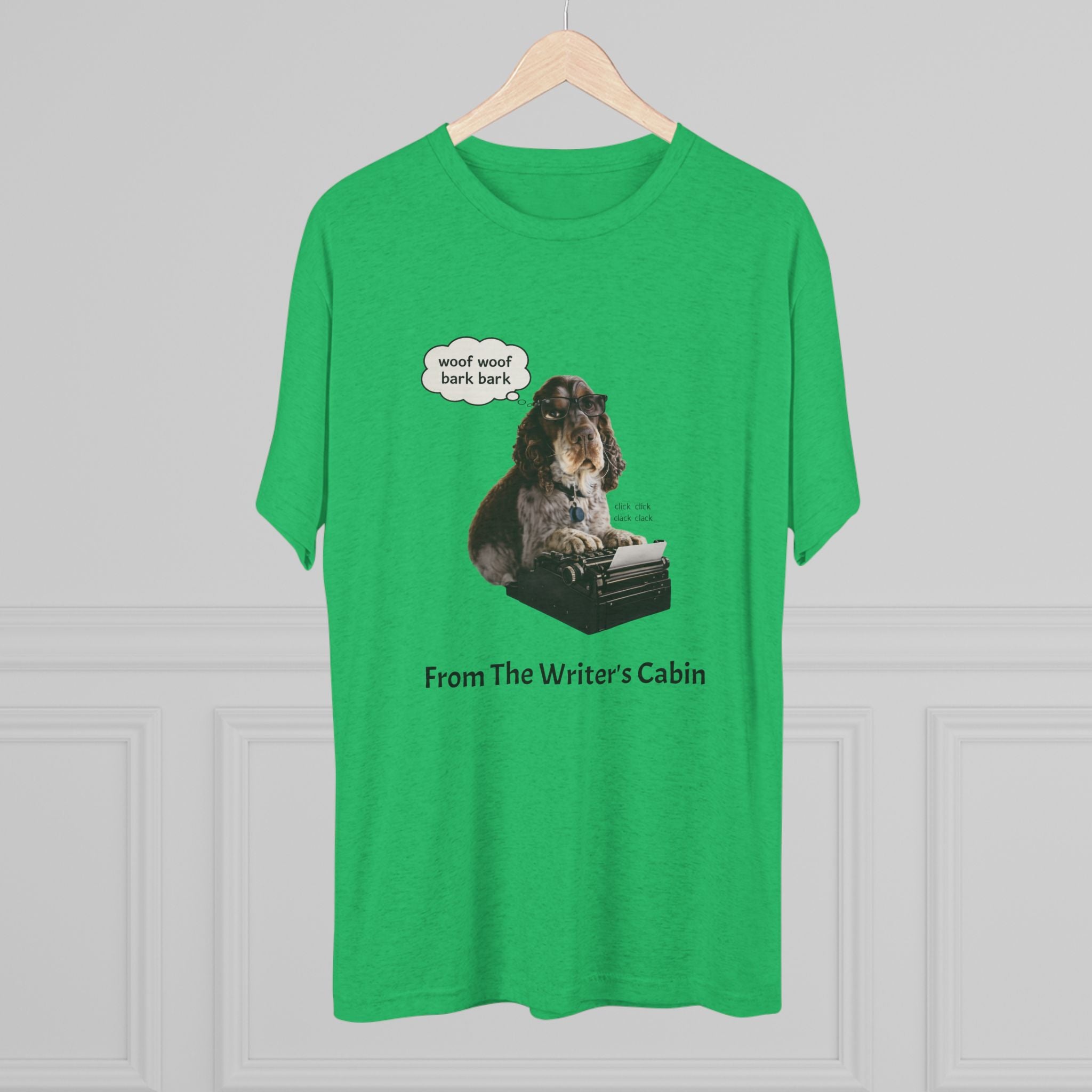 Georgie the Typist - From The Writer's Cabin Soft Tee
