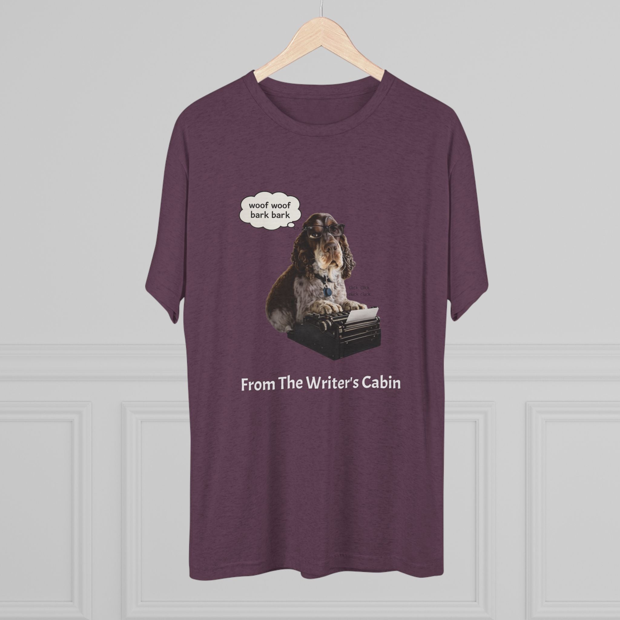Georgie the Typist - From The Writer's Cabin Soft Tee