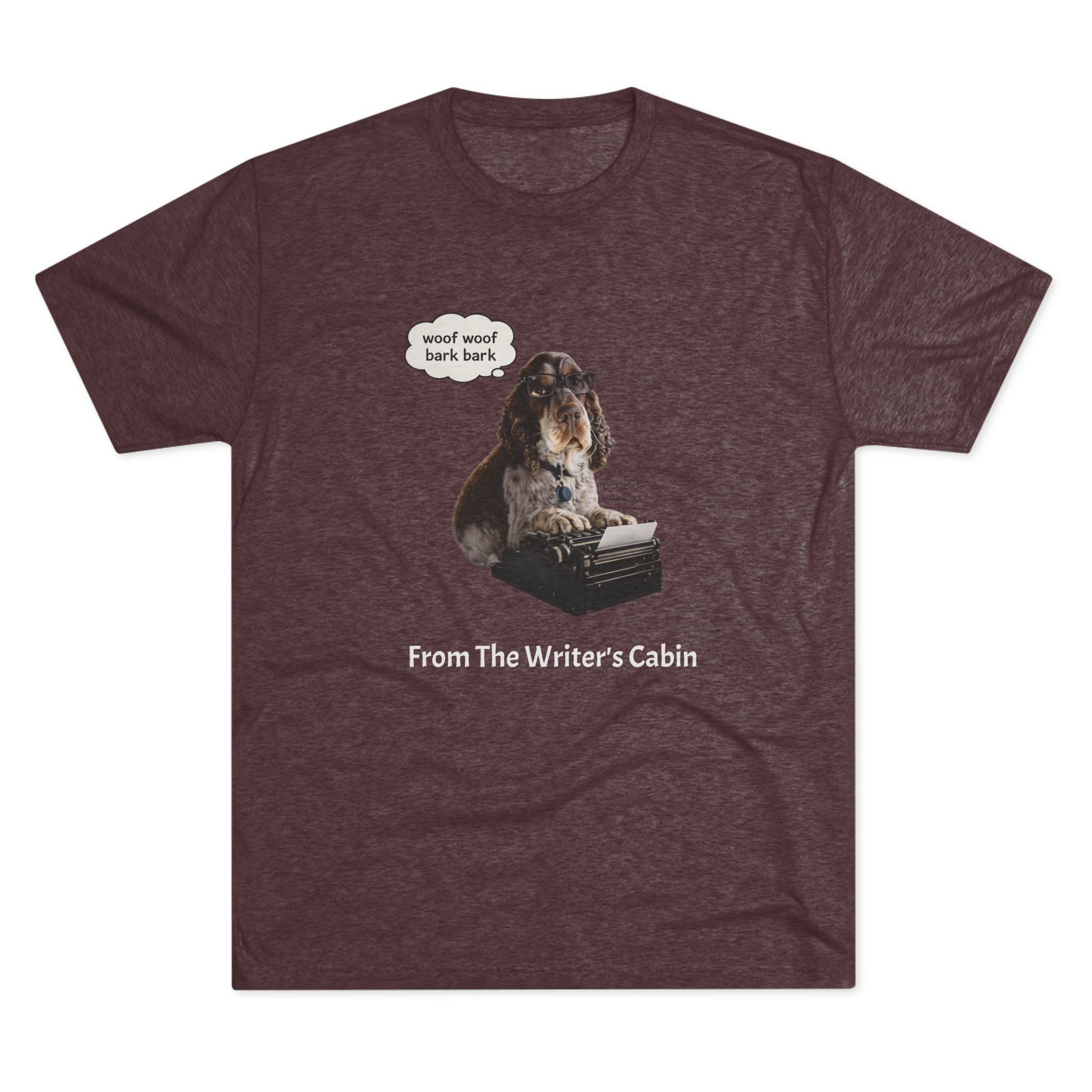 Georgie the Typist - From The Writer's Cabin Soft Tee