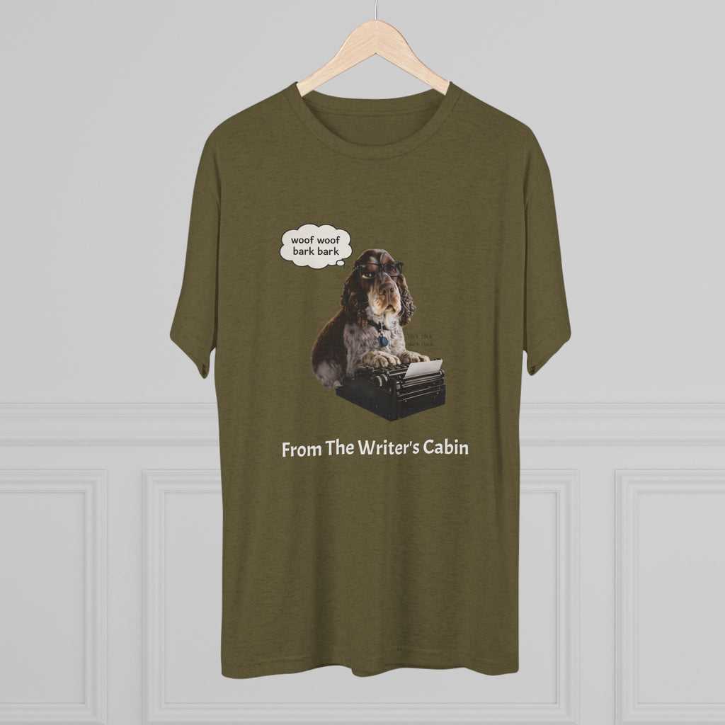 Georgie the Typist - From The Writer's Cabin Soft Tee