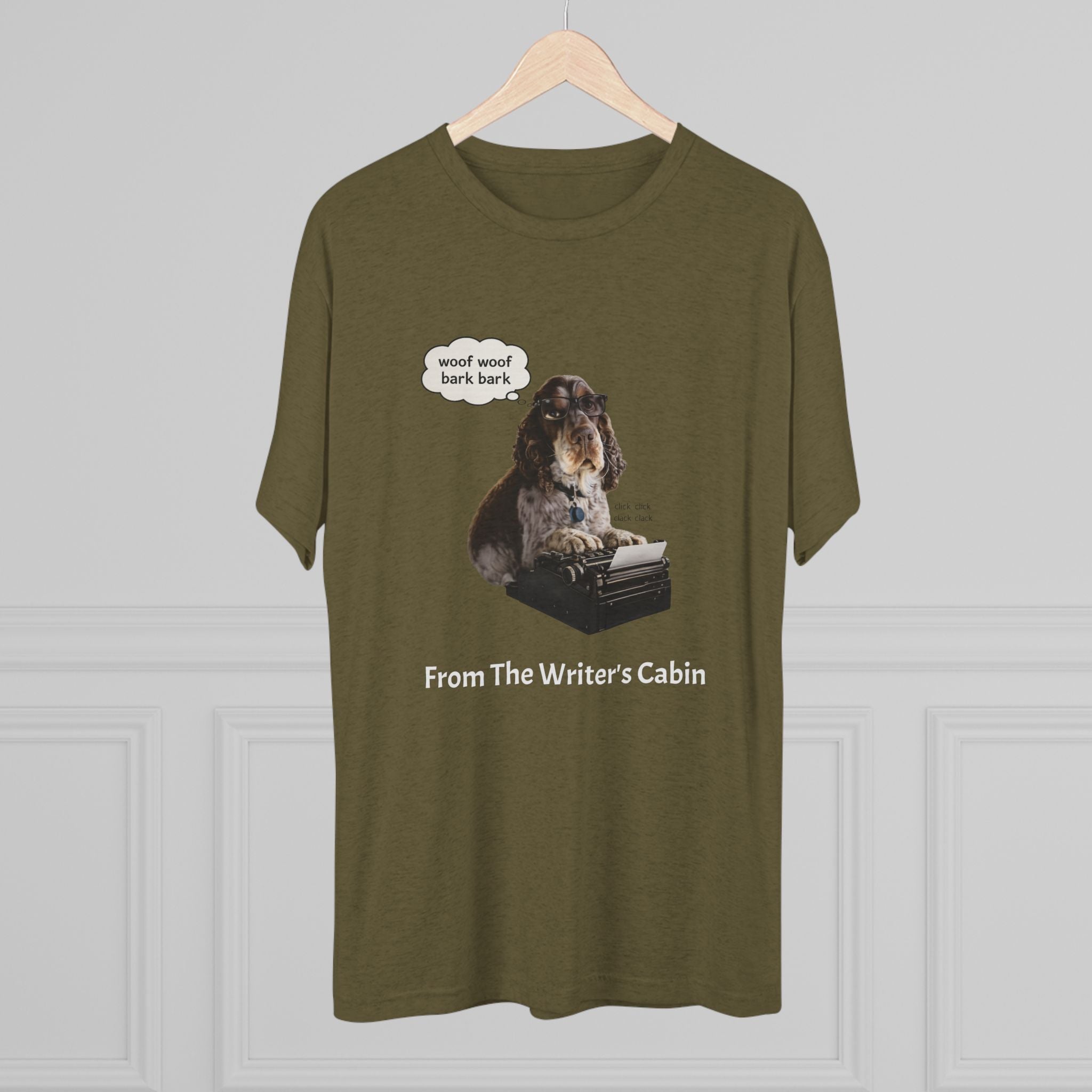 Georgie the Typist - From The Writer's Cabin Soft Tee
