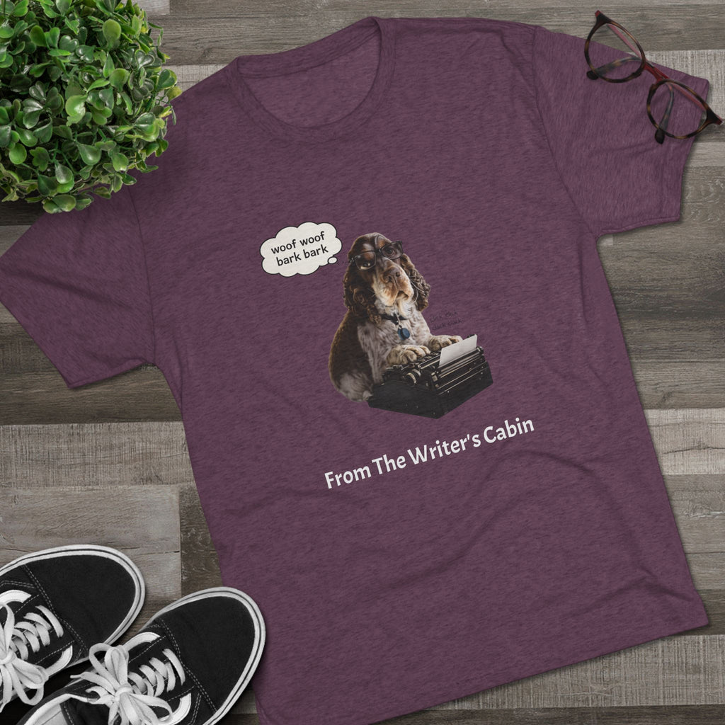 Georgie the Typist - From The Writer's Cabin Soft Tee