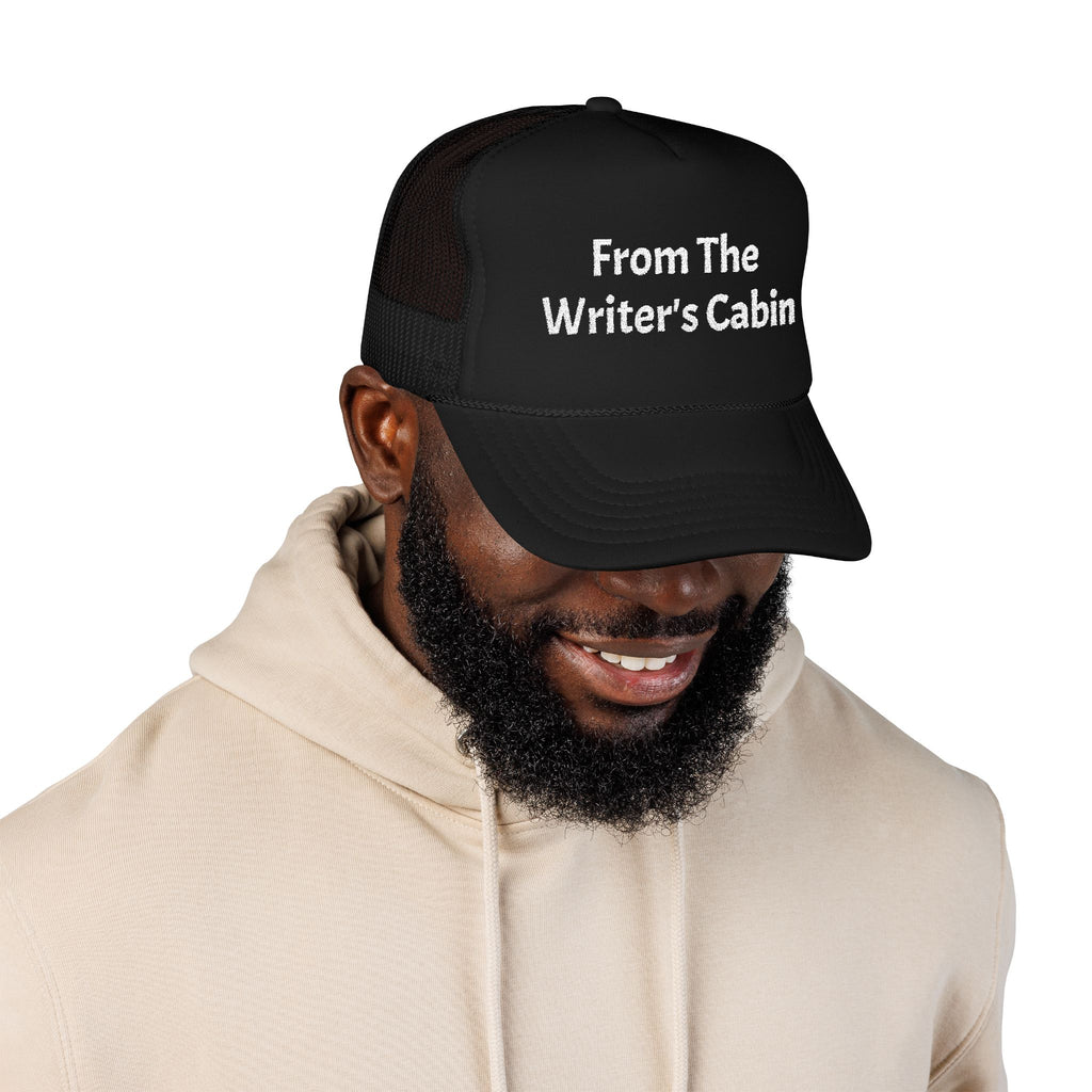 Writer's Cabin Embroidered Trucker Hat