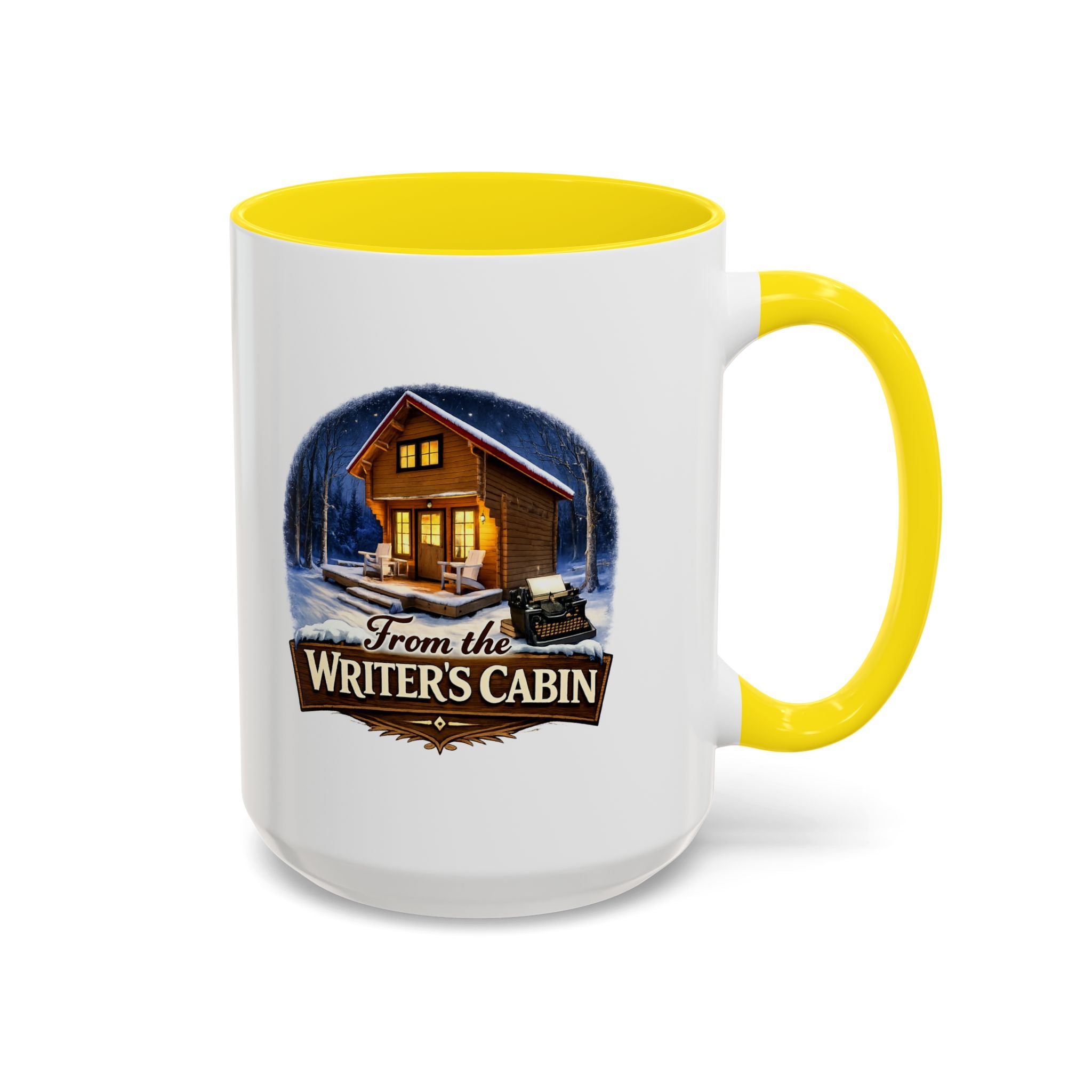 From The Writer's Cabin Coffee Mug (11, 15oz)