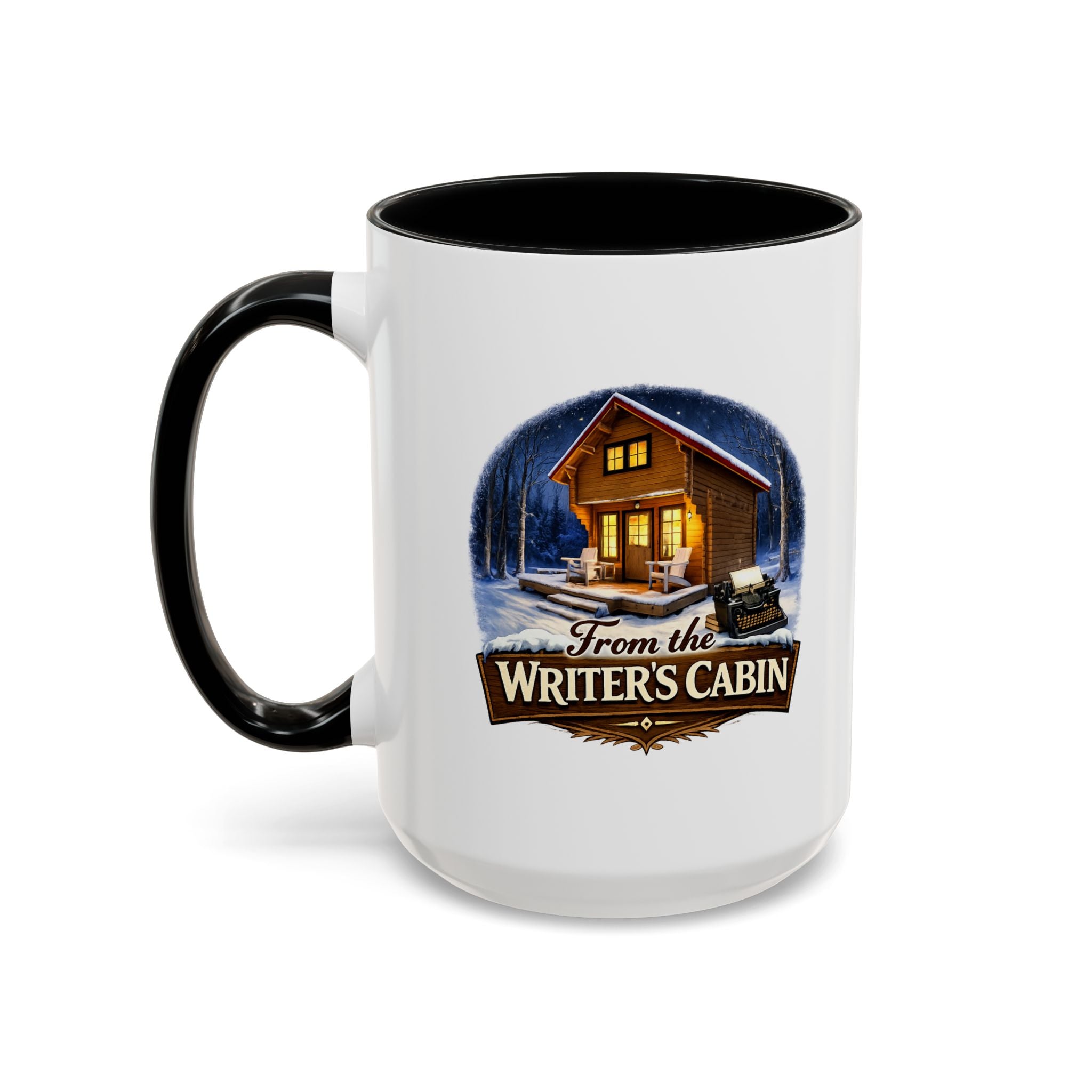 From The Writer's Cabin Coffee Mug (11, 15oz)
