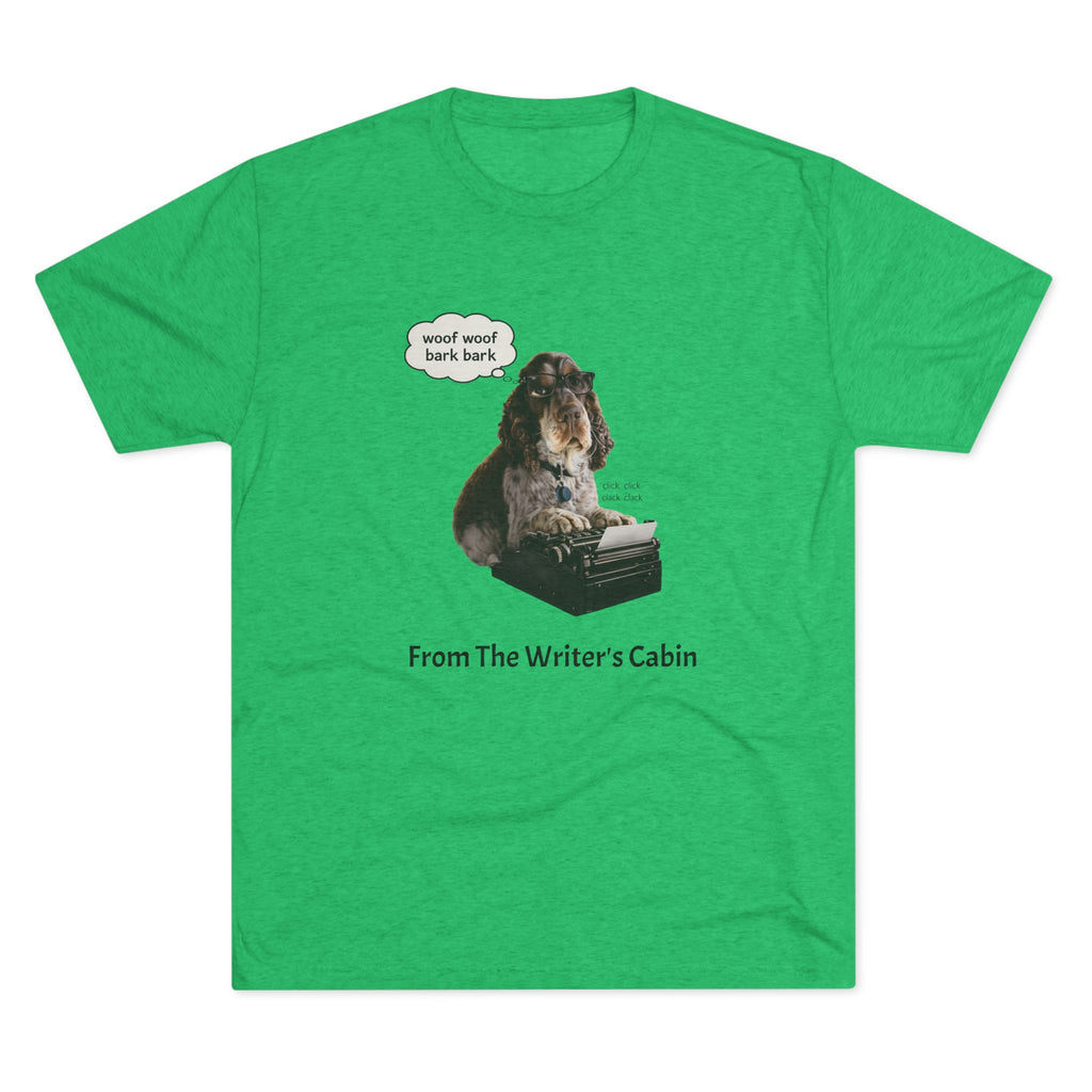 Georgie the Typist - From The Writer's Cabin Soft Tee