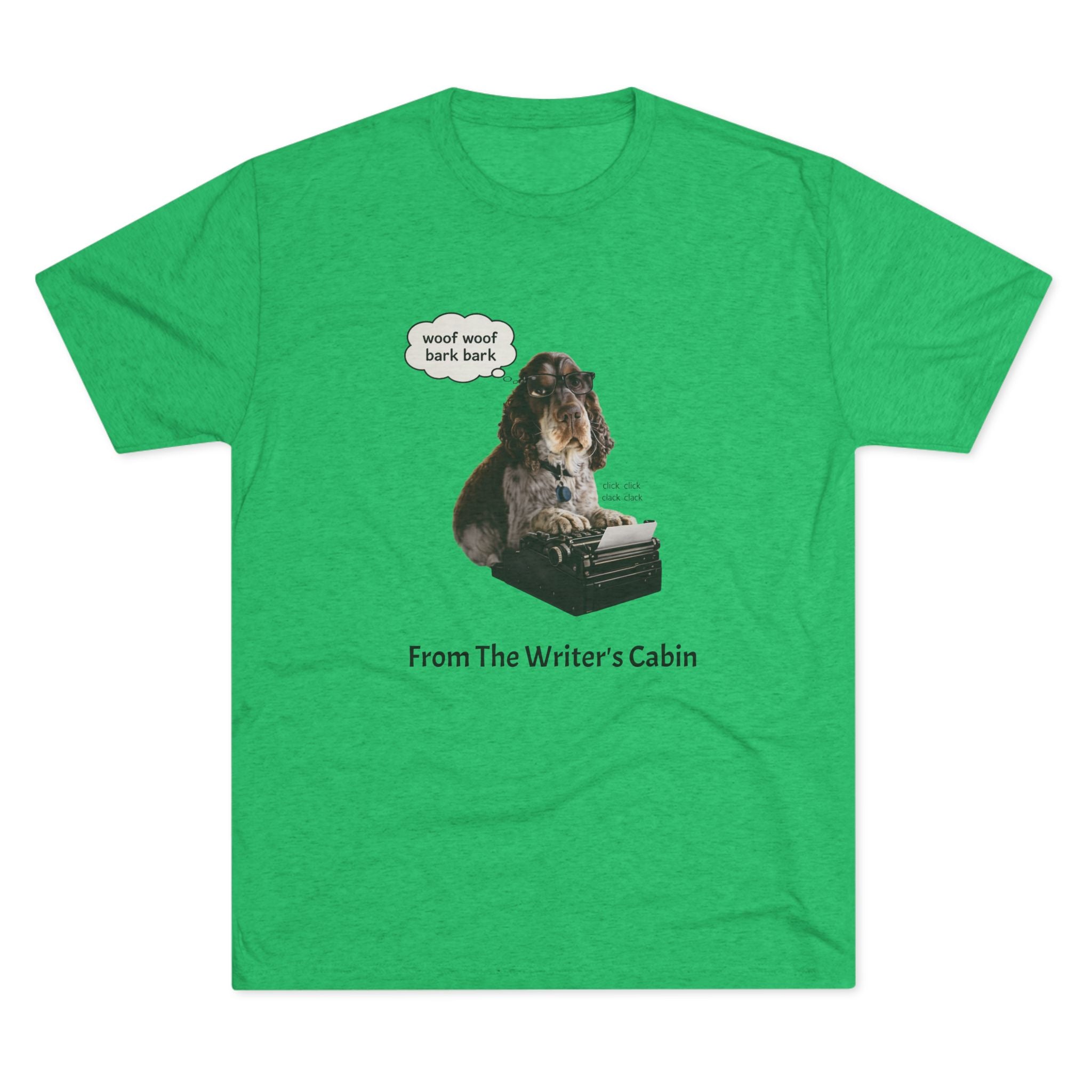 Georgie the Typist - From The Writer's Cabin Soft Tee