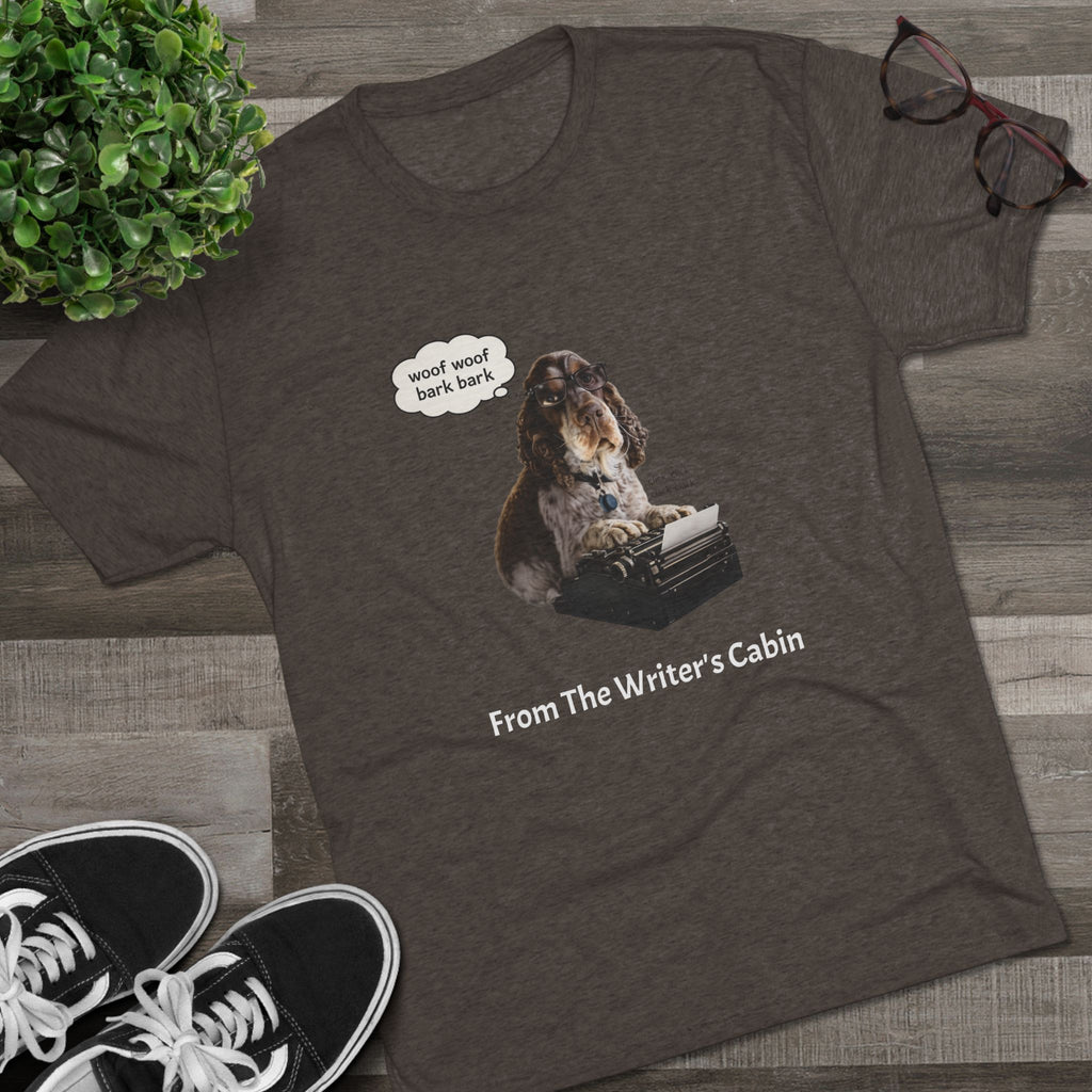 Georgie the Typist - From The Writer's Cabin Soft Tee