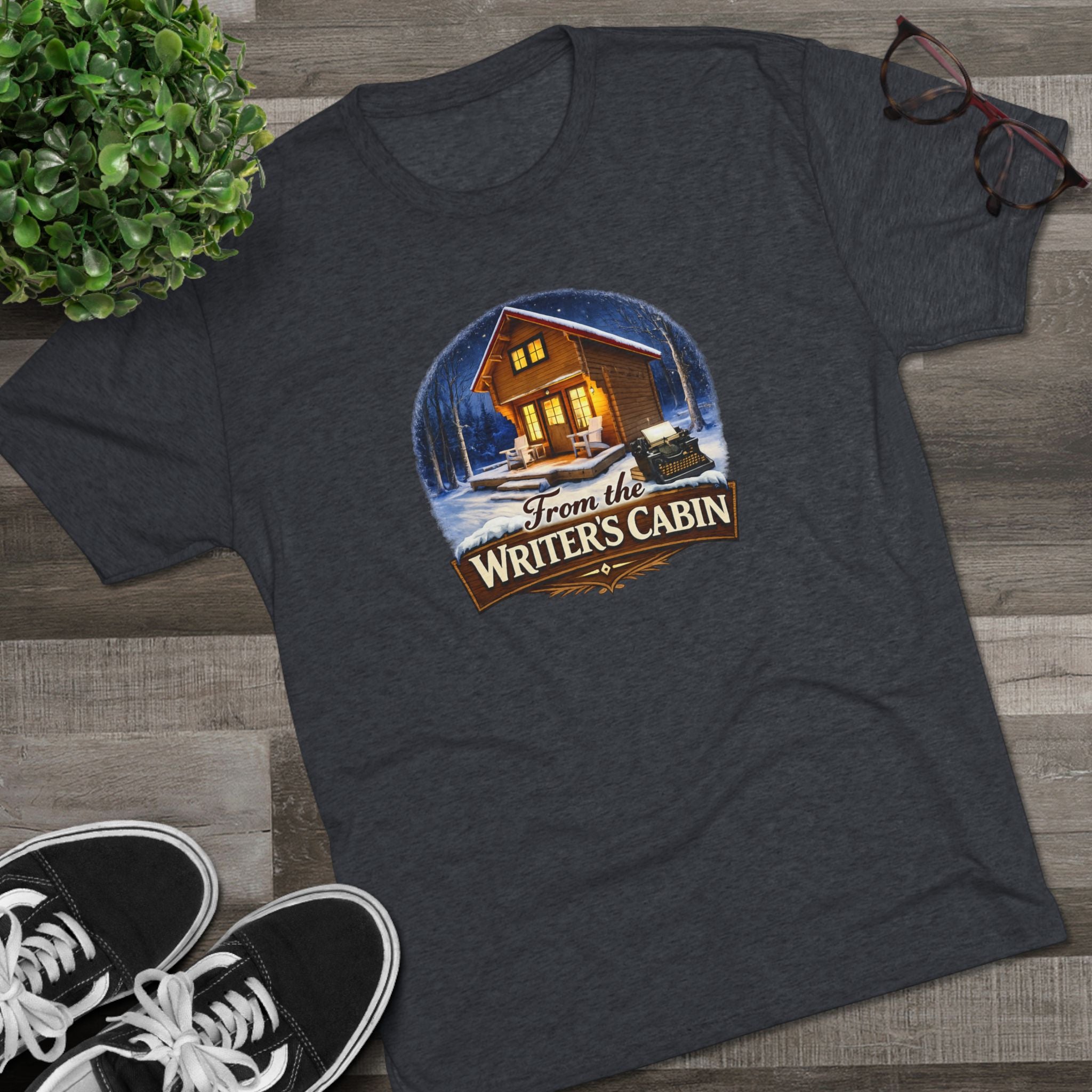 From The Writer’s Cabin Winter Logo Soft T‑Shirt
