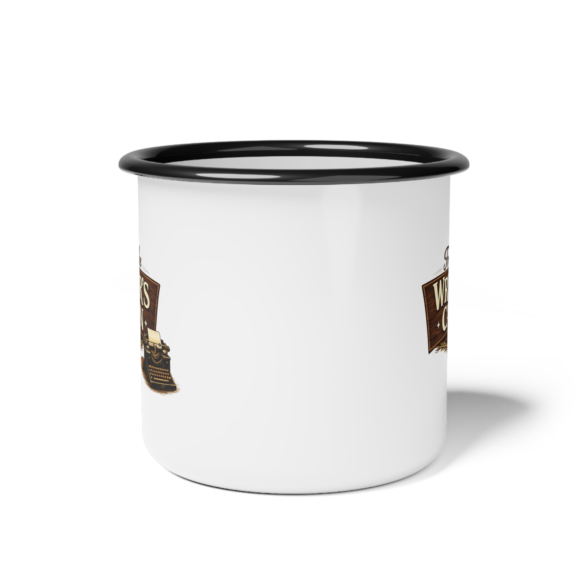 From The Writer's Cabin Enamel Camp Cup