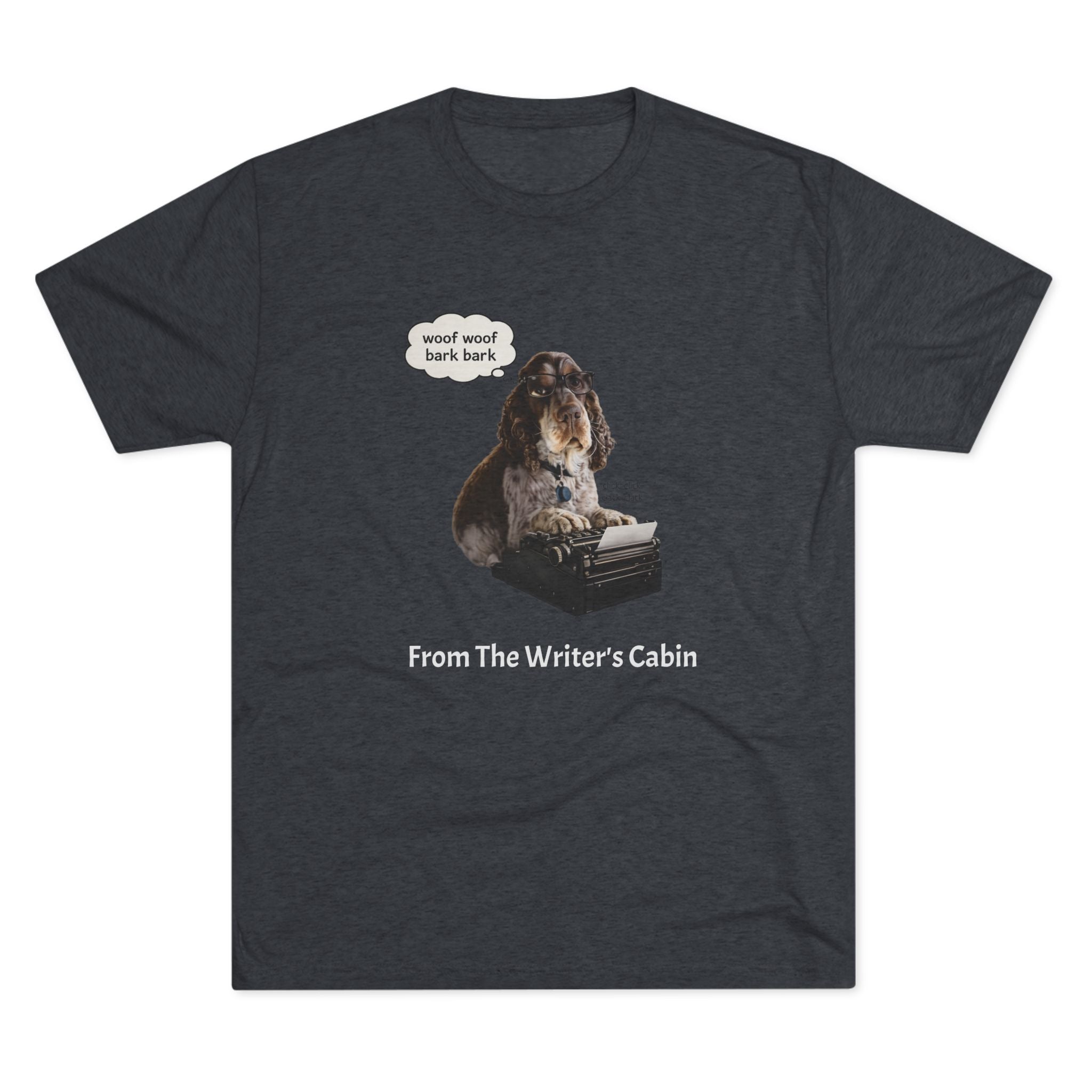 Georgie the Typist - From The Writer's Cabin Soft Tee