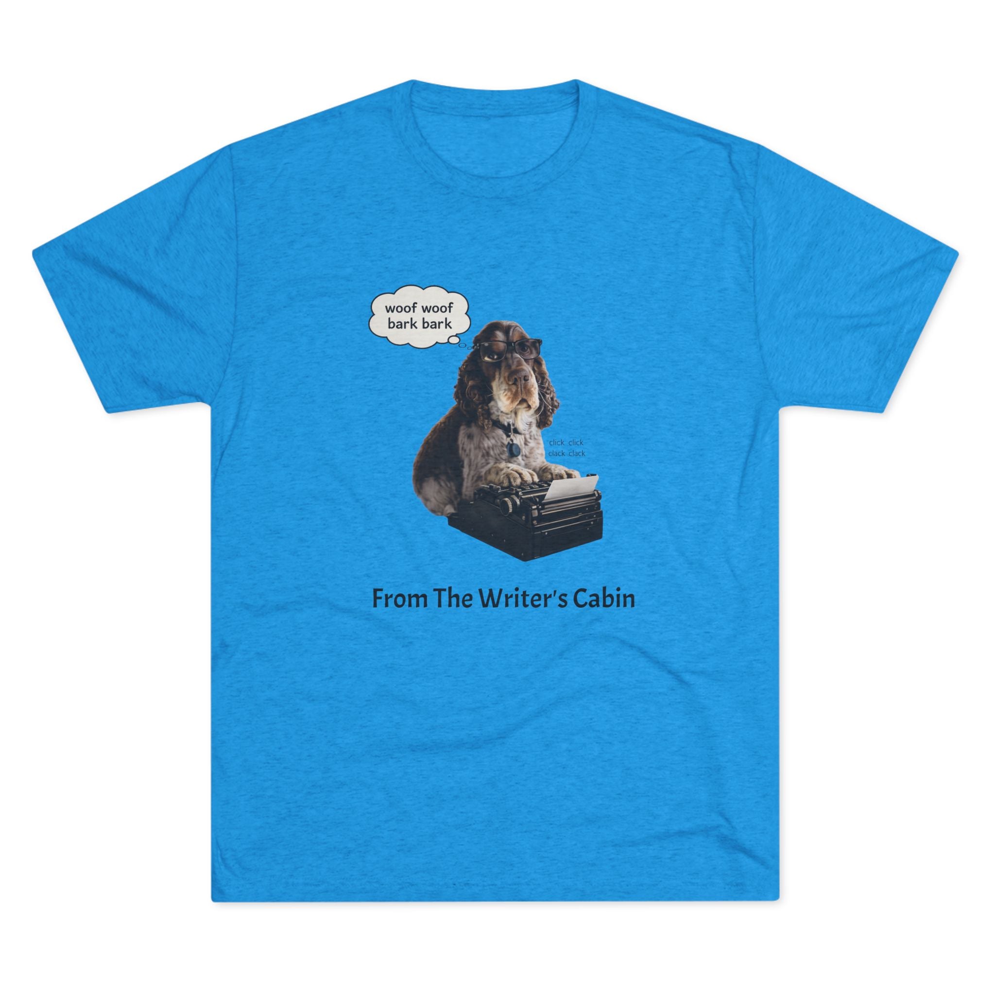 Georgie the Typist - From The Writer's Cabin Soft Tee