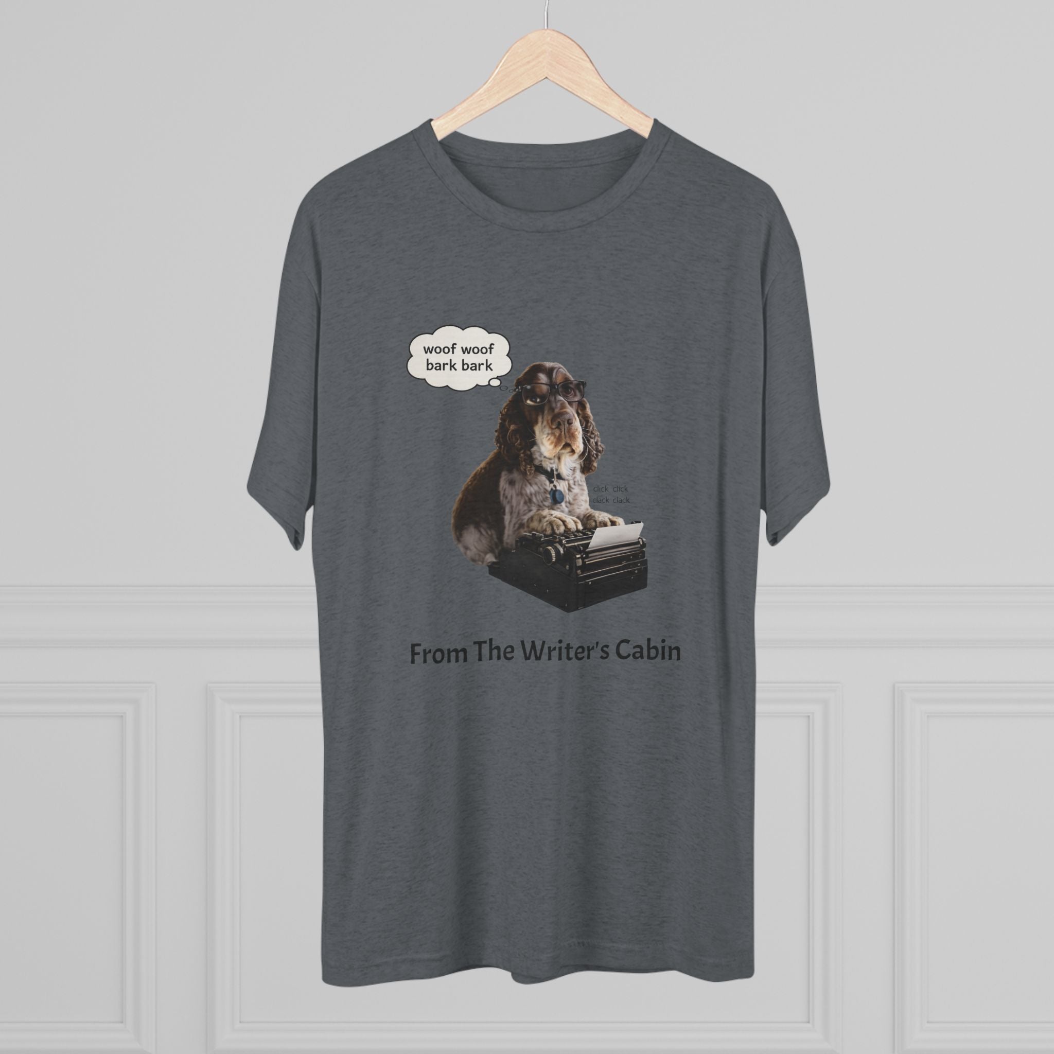 Georgie the Typist - From The Writer's Cabin Soft Tee