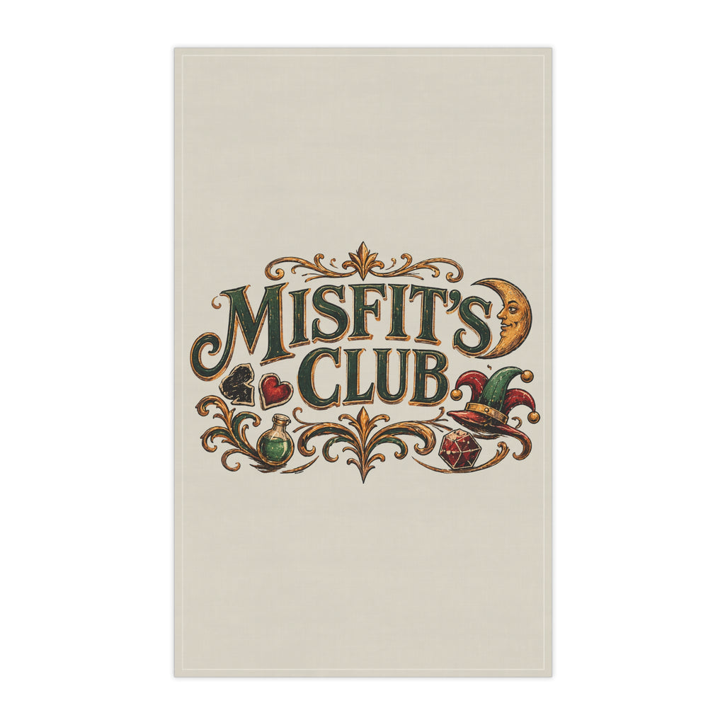 Misfit's Club Tea Towel