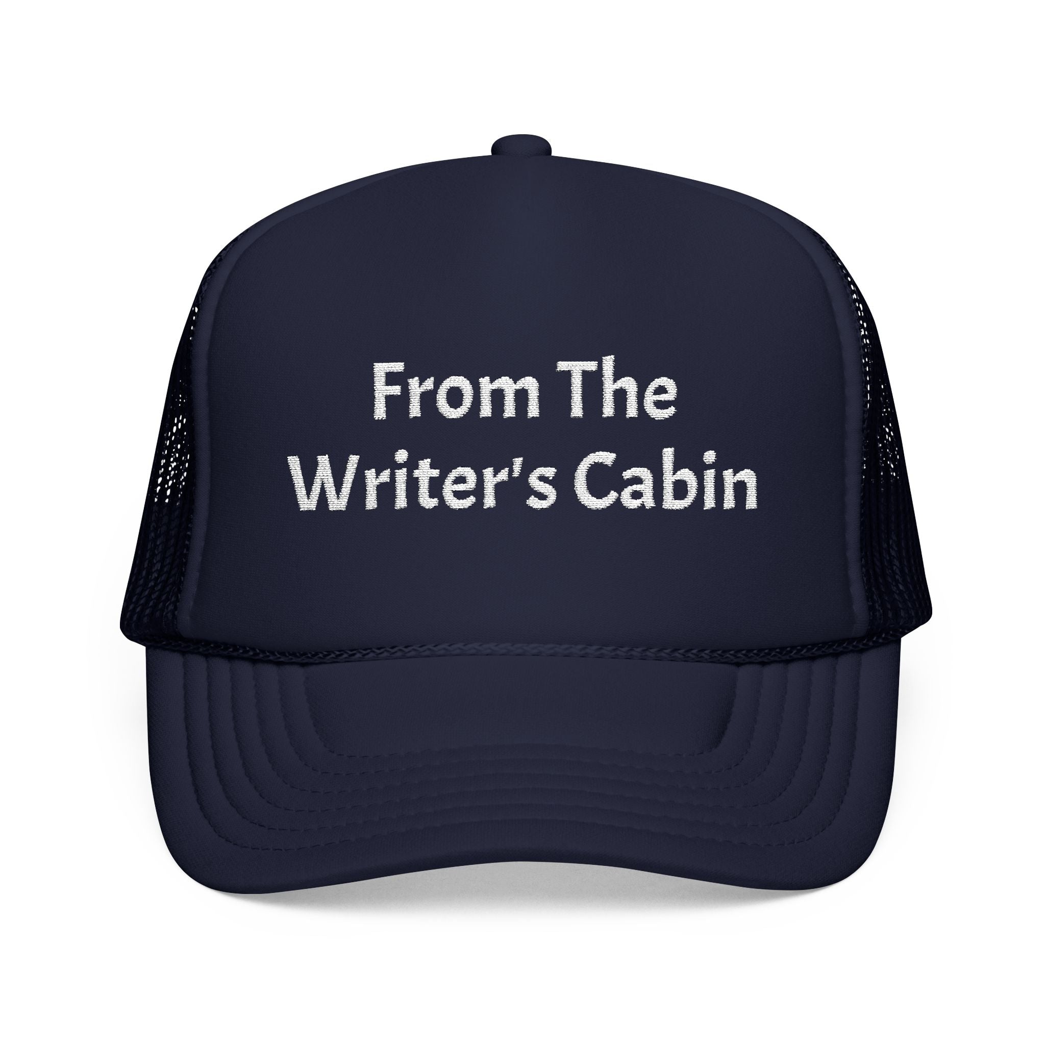 Writer's Cabin Embroidered Trucker Hat