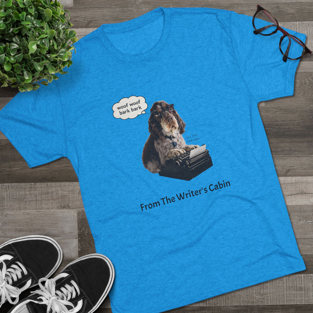 Georgie the Typist - From The Writer's Cabin Soft Tee