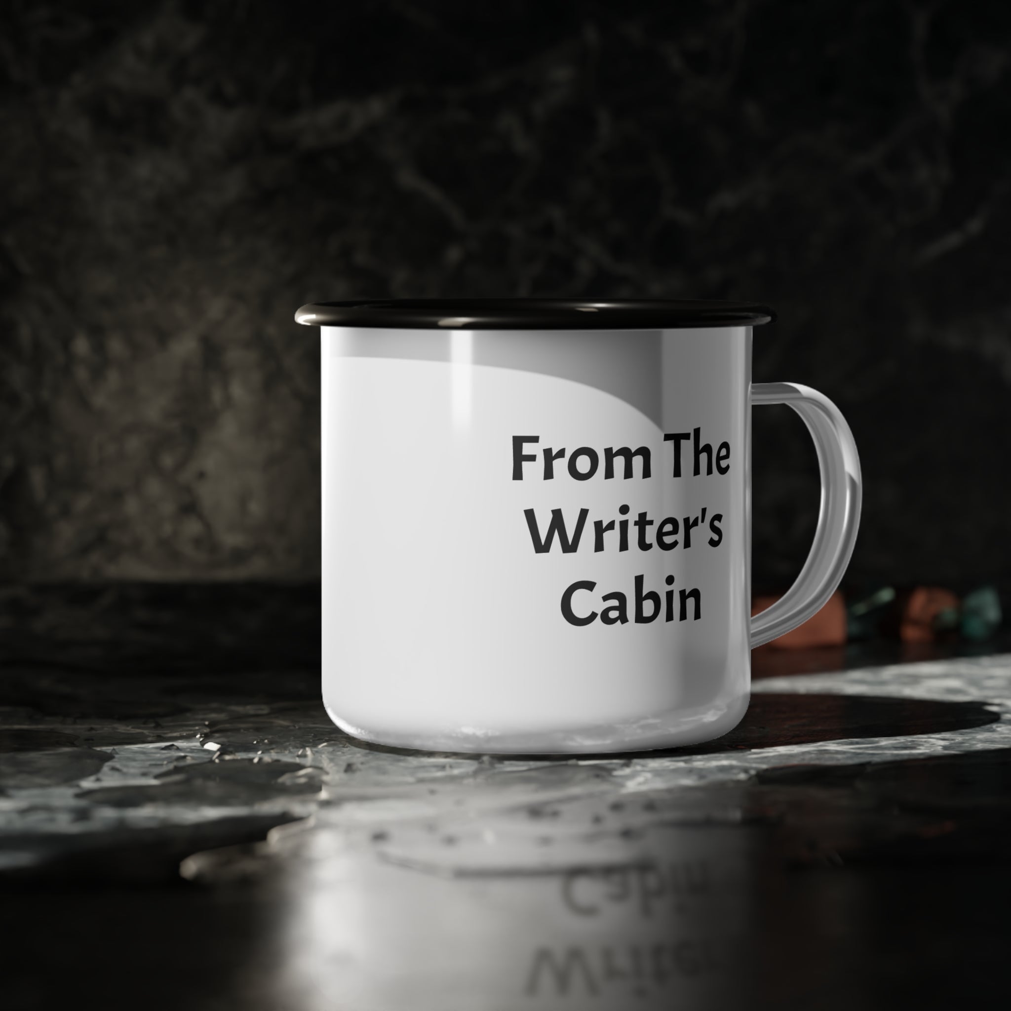 Georgie the Typist Enamel Mug
