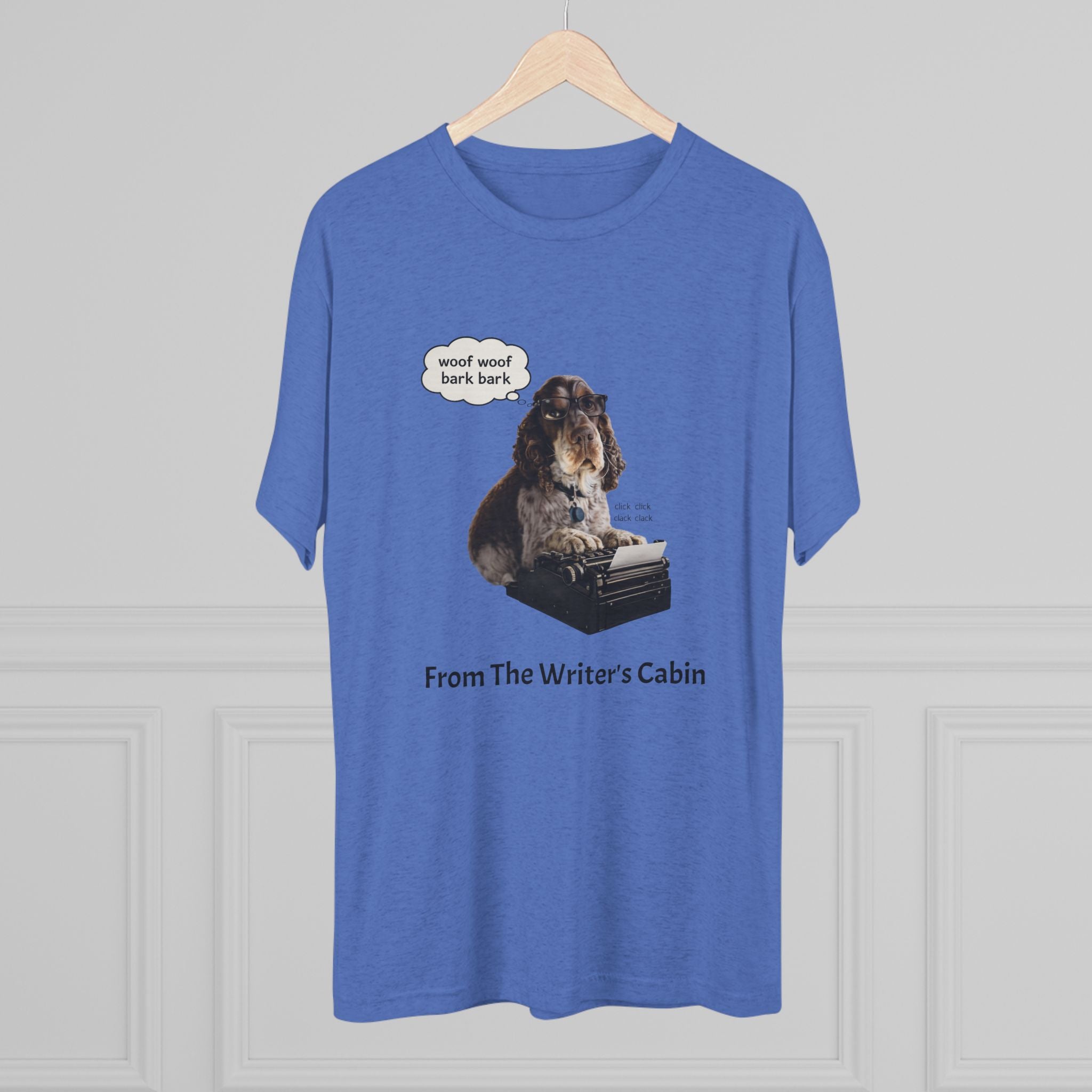 Georgie the Typist - From The Writer's Cabin Soft Tee