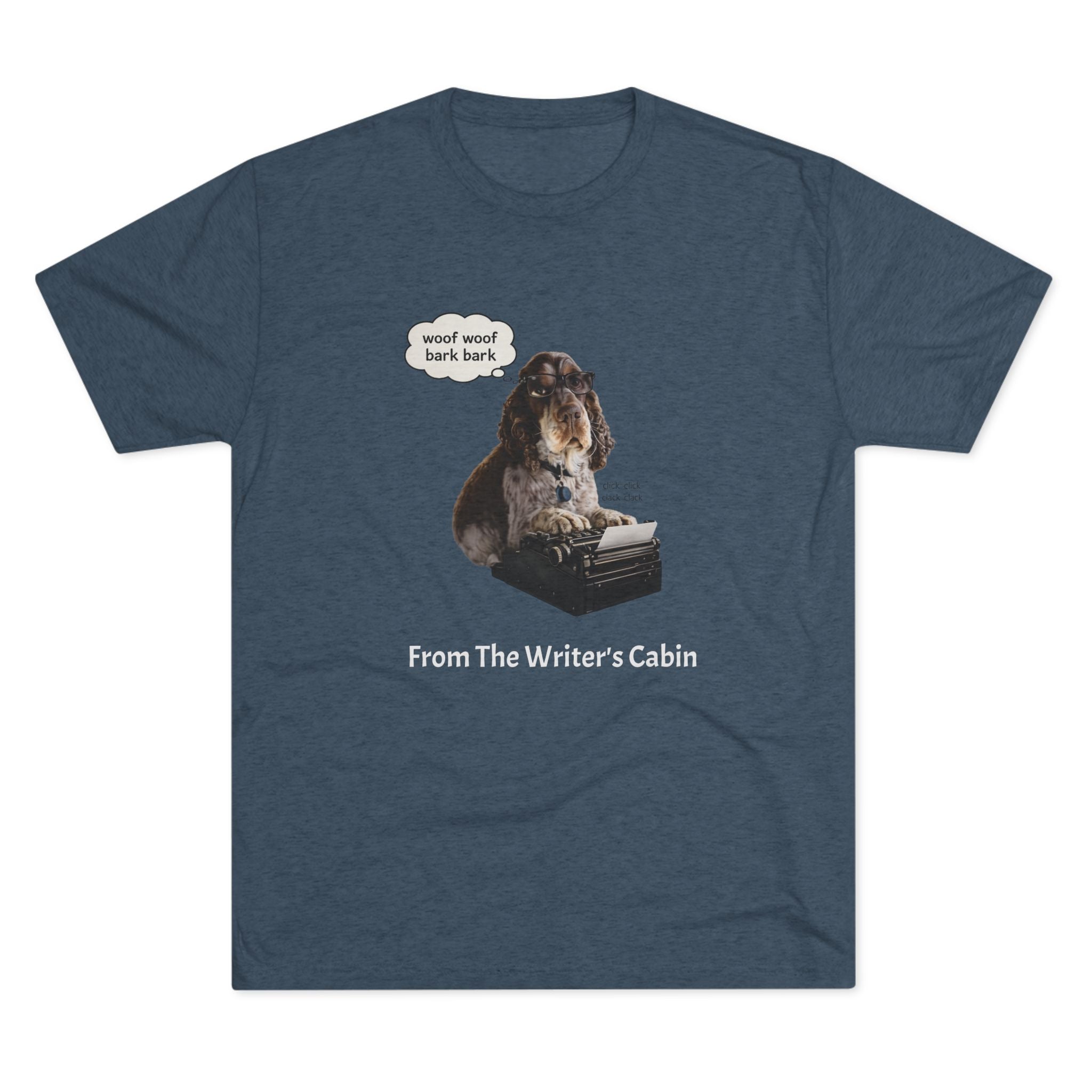 Georgie the Typist - From The Writer's Cabin Soft Tee