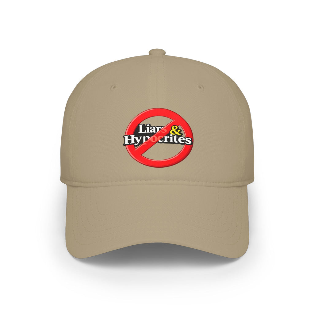 Liars & Hypocrites Low Profile Baseball Cap