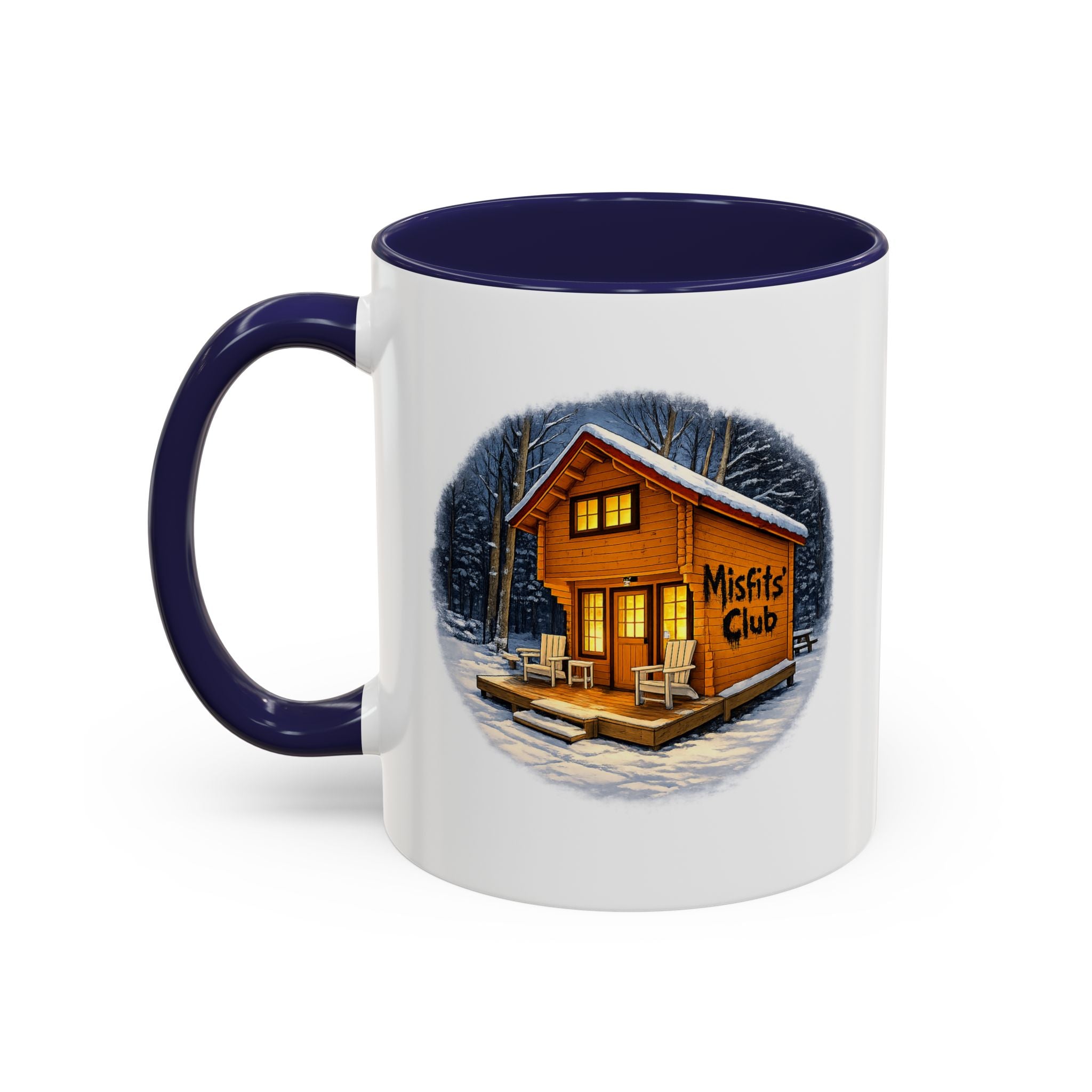 Misfits' Club From The Writer's Cabin Coffee Mug