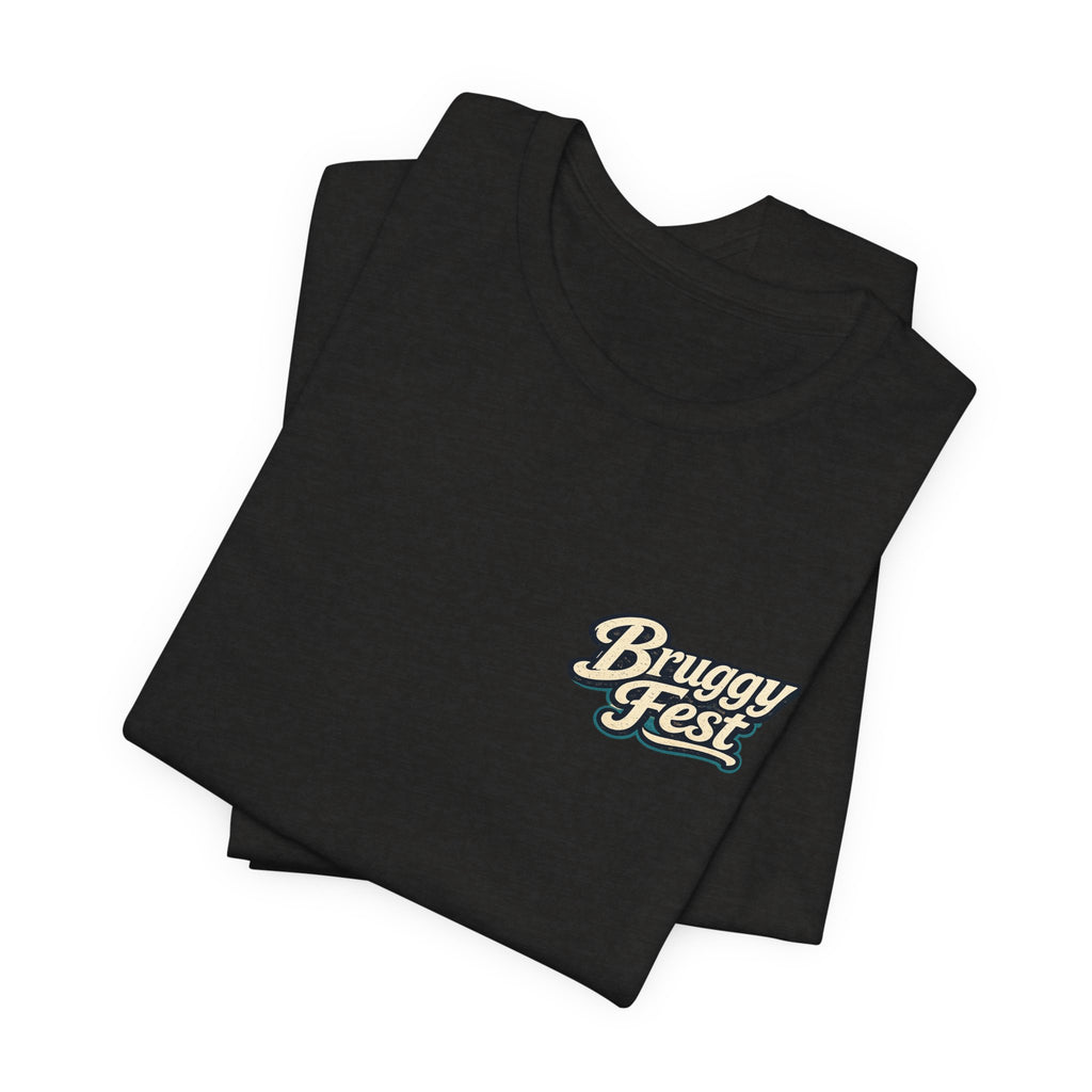 Bruggy Fest Tee — 2026 Retro Festival T‑Shirt with Photo Emblem