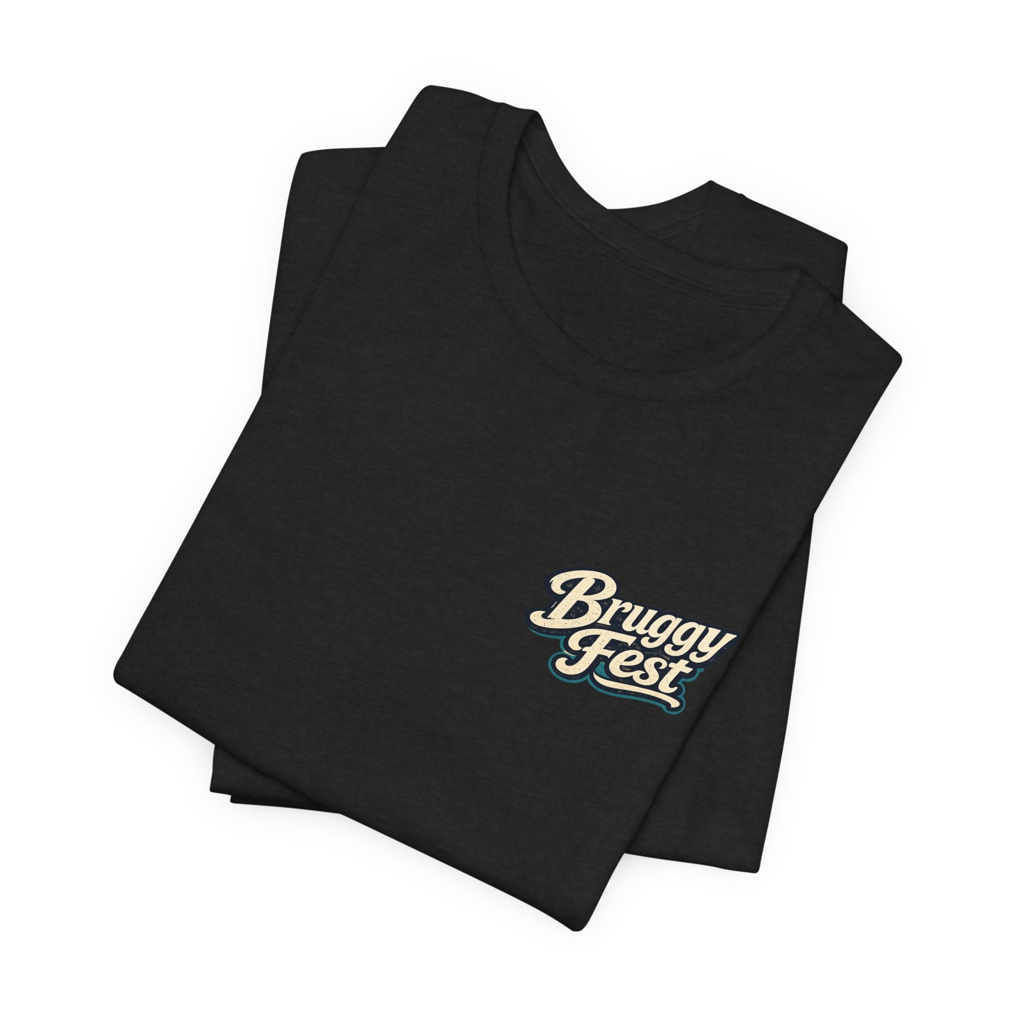 Bruggy Fest Tee — 2026 Retro Festival T‑Shirt with Photo Emblem