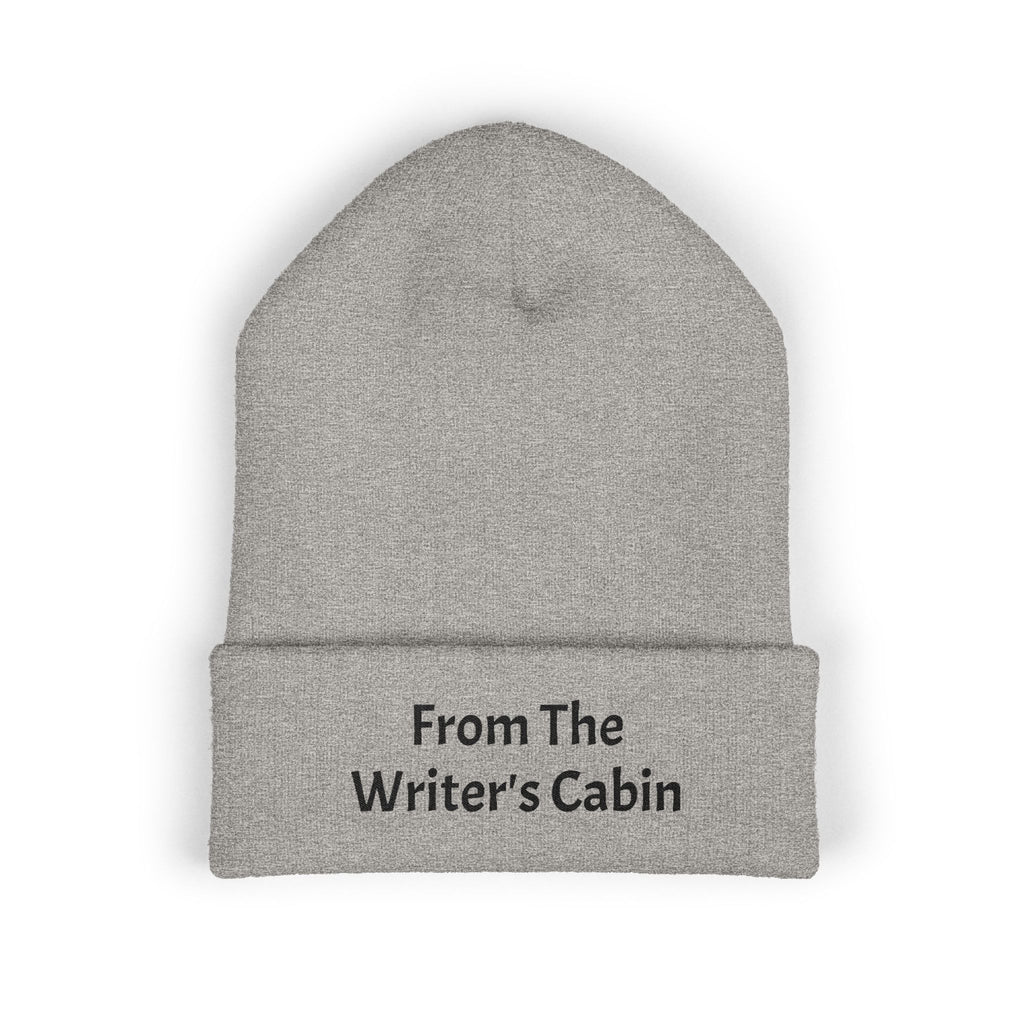 Embroidered From The Writer's Cabin Beanie